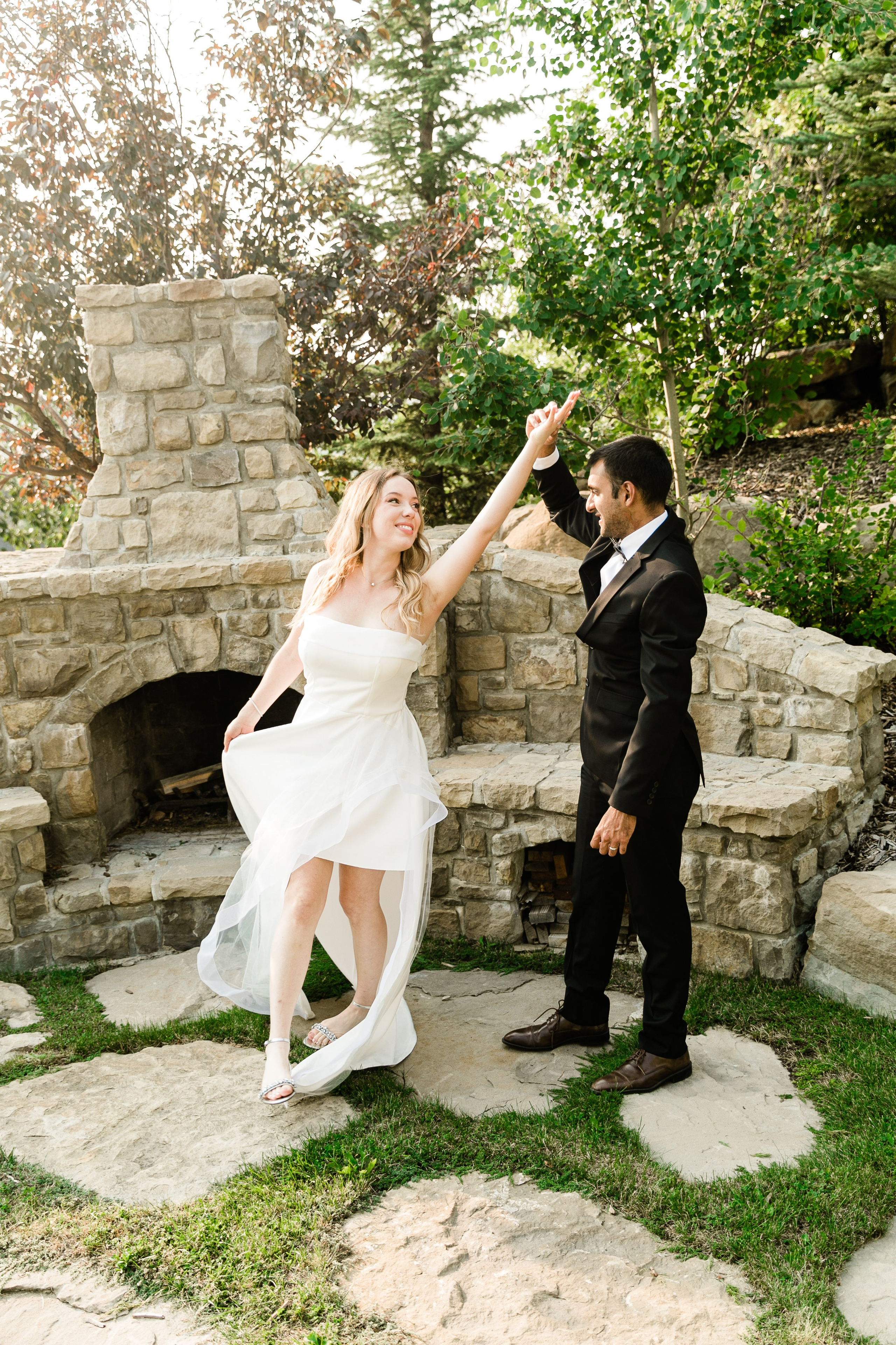 Assif & Vanessa Backyard Wedding. Ching Li Photography