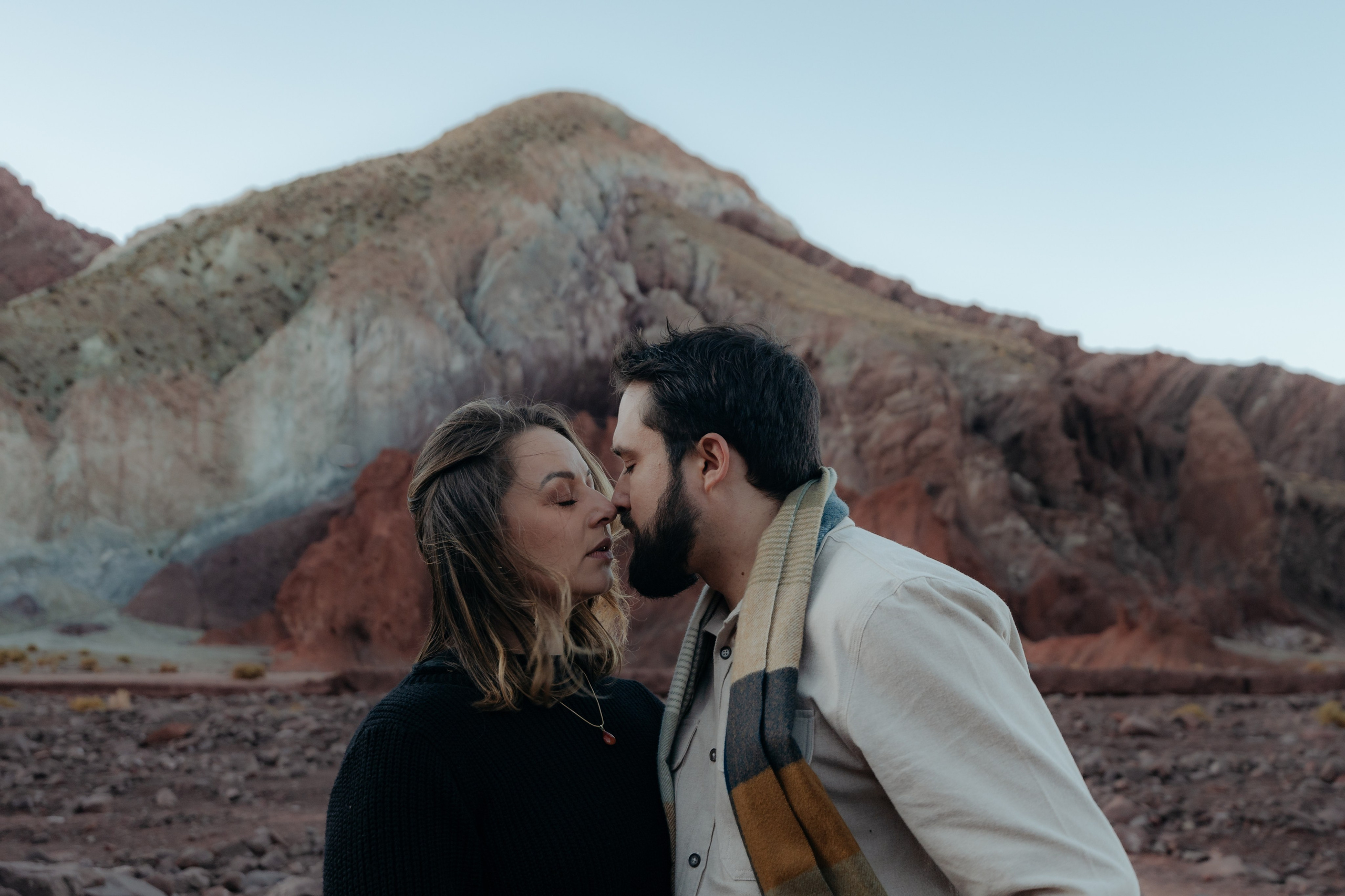 Vale do Arcoíris — Ensaio casual. Fotógrafo em San Pedro de Atacama