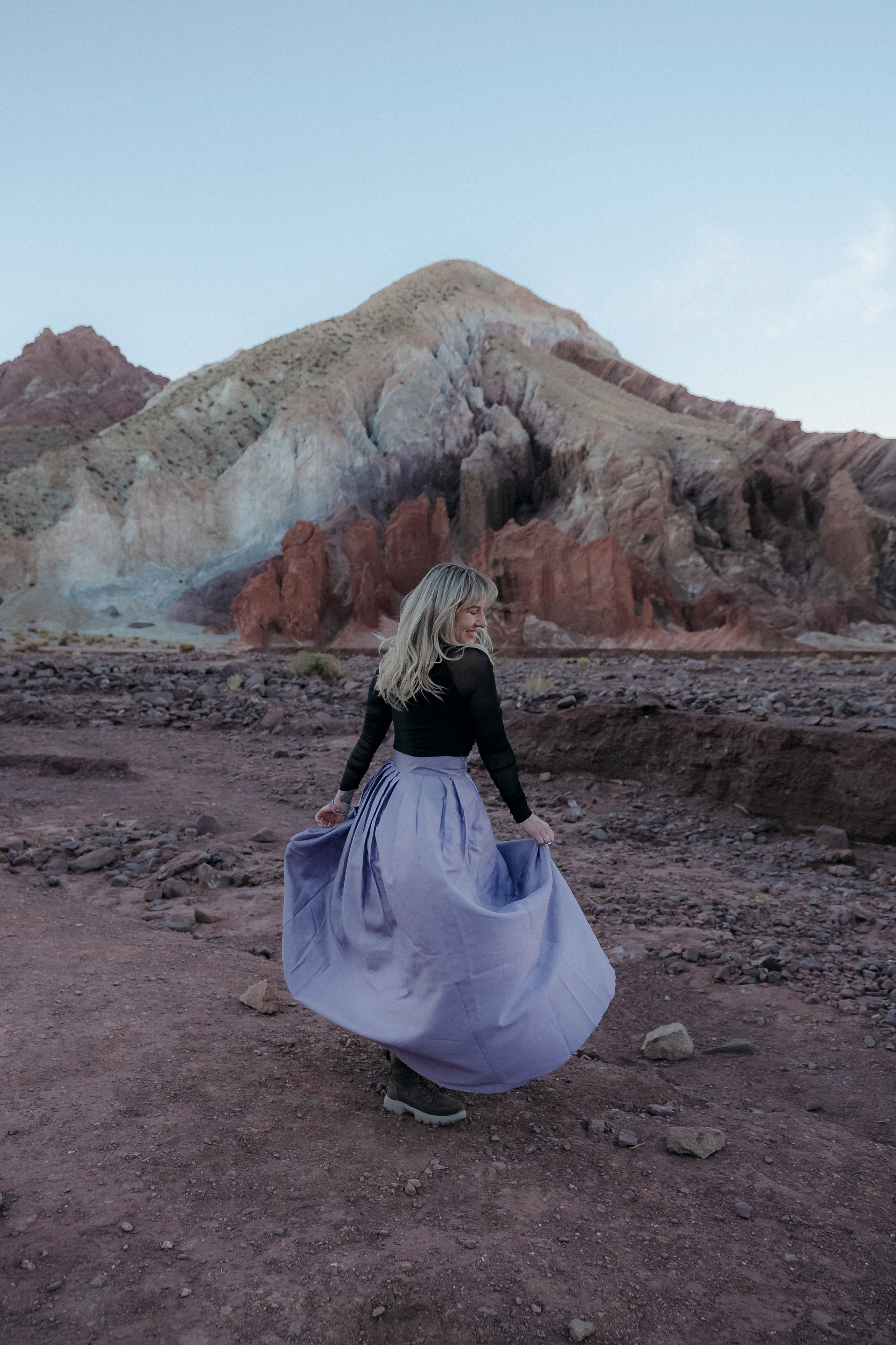 Vale do Arcoíris — Sessão individual. Fotógrafo em San Pedro de Atacama