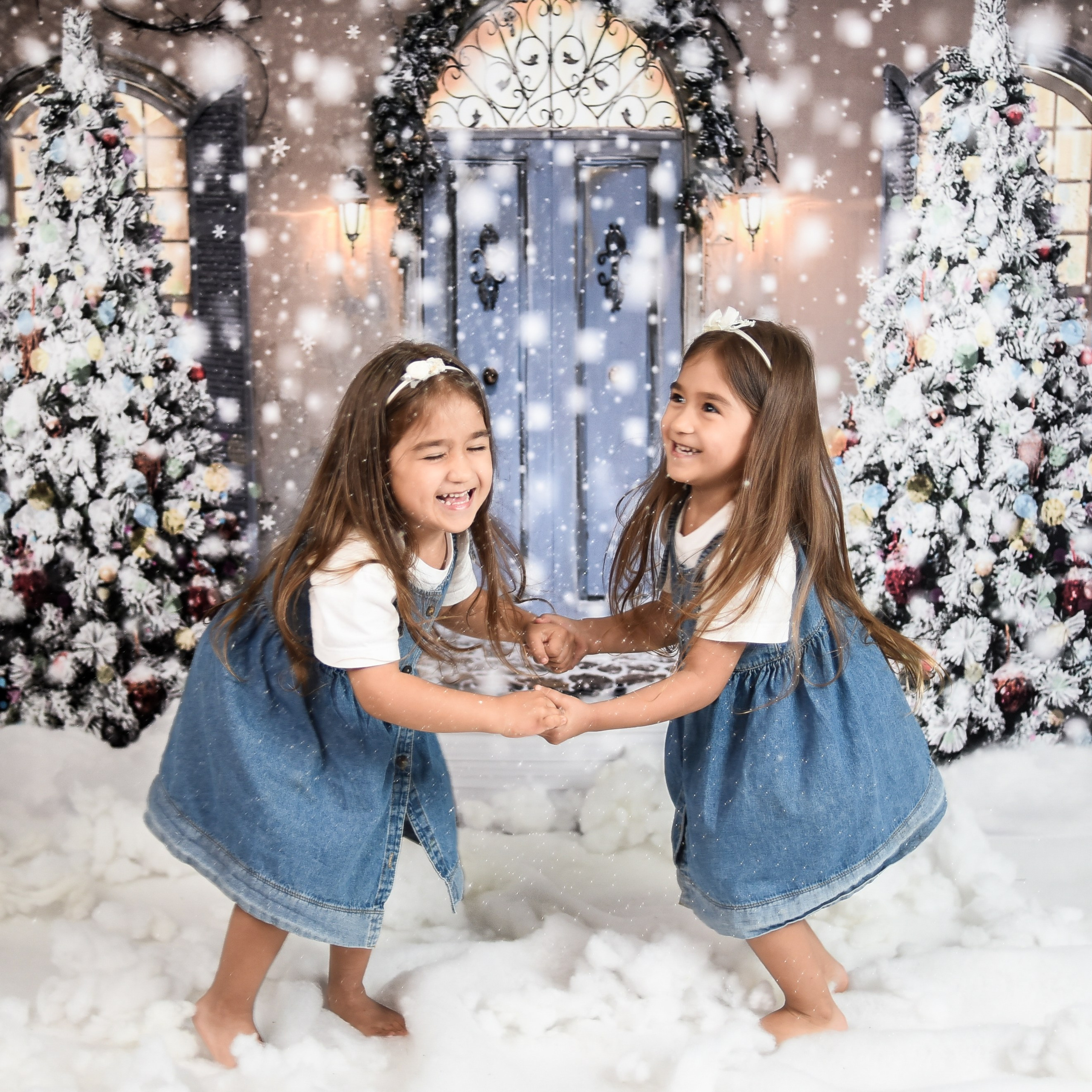 Sesión Navideña de Ariana y Martina. Fotografo de casamiento en misiones y fotógrafo de familia  Posadas
