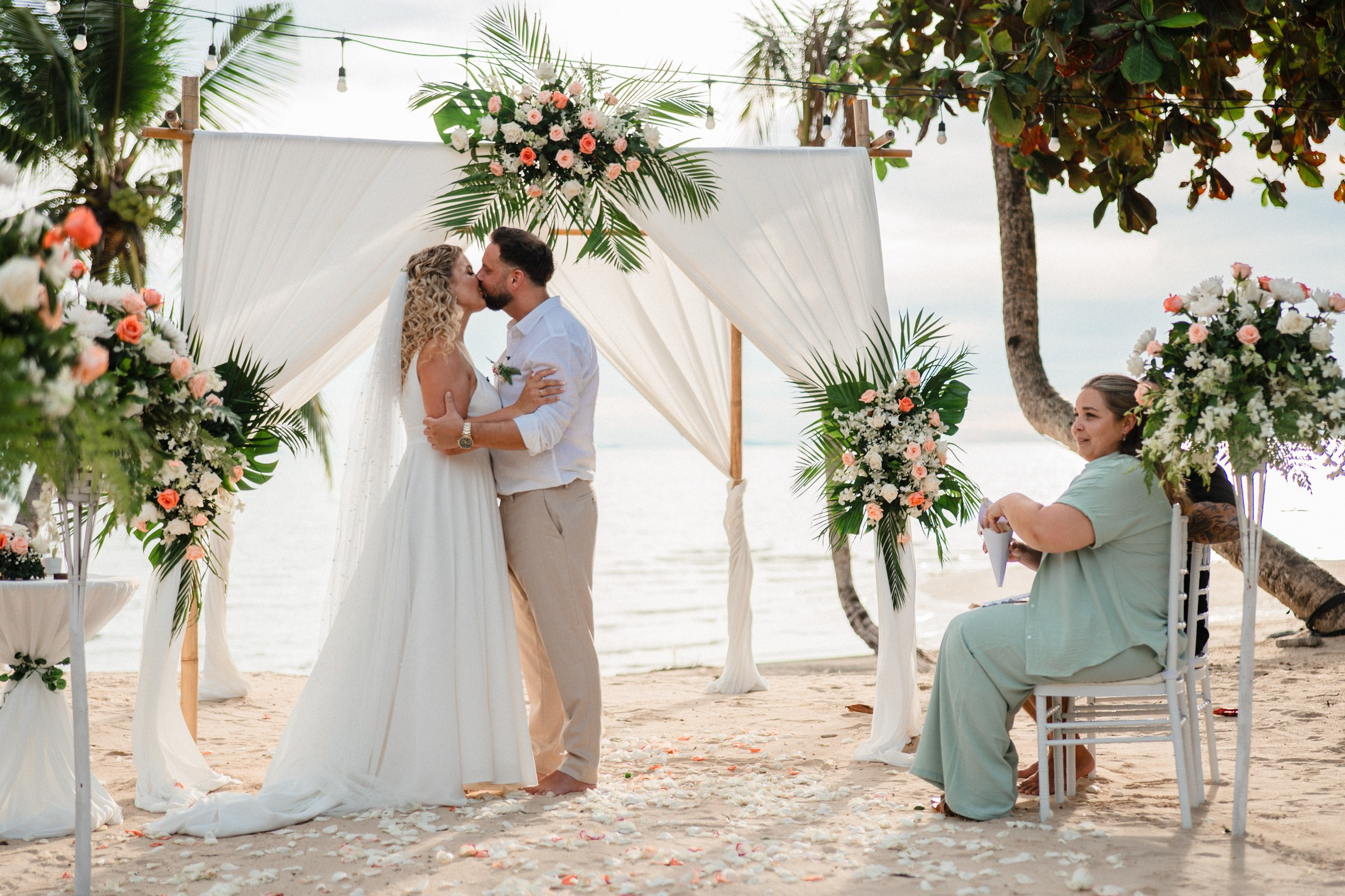 Oceanfront Wedding Ceremony
