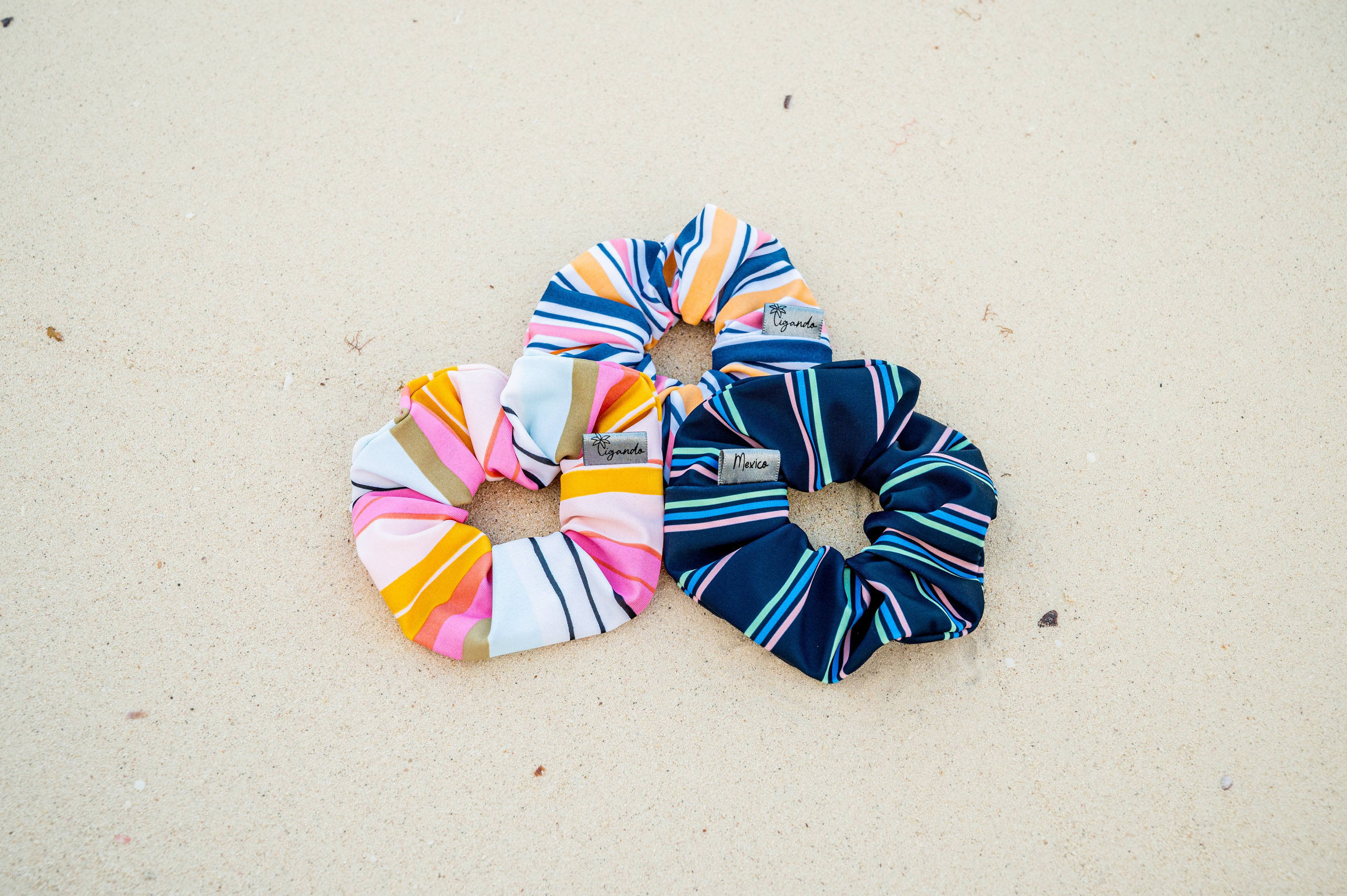 Hair Ties Collection — Vibrant and Waterproof for Kids and Adults. PHOTOGRAPHER QUINTANA ROO