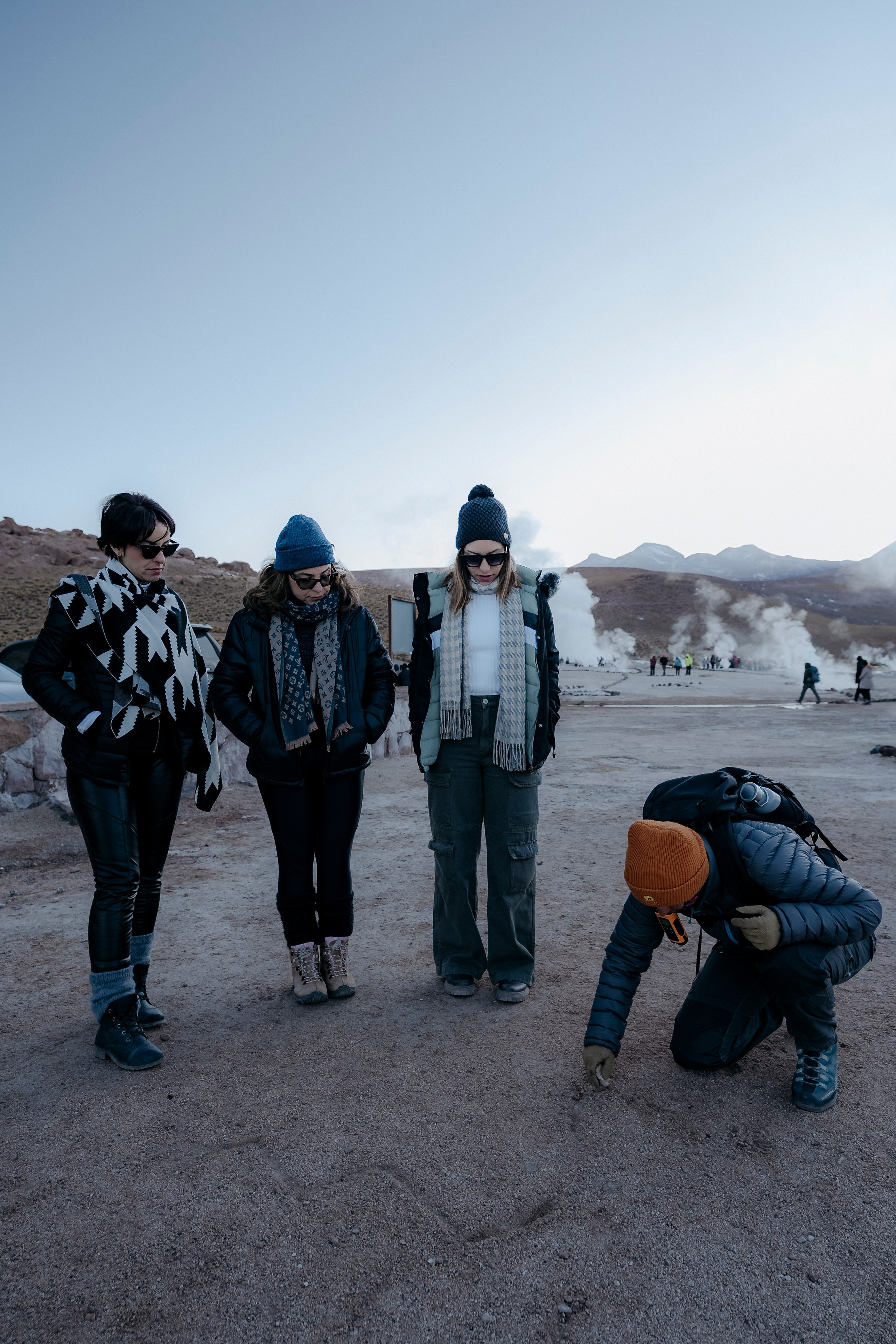 Cobertura de passeio — Geyser el Tatio. Fotógrafo em San Pedro de Atacama