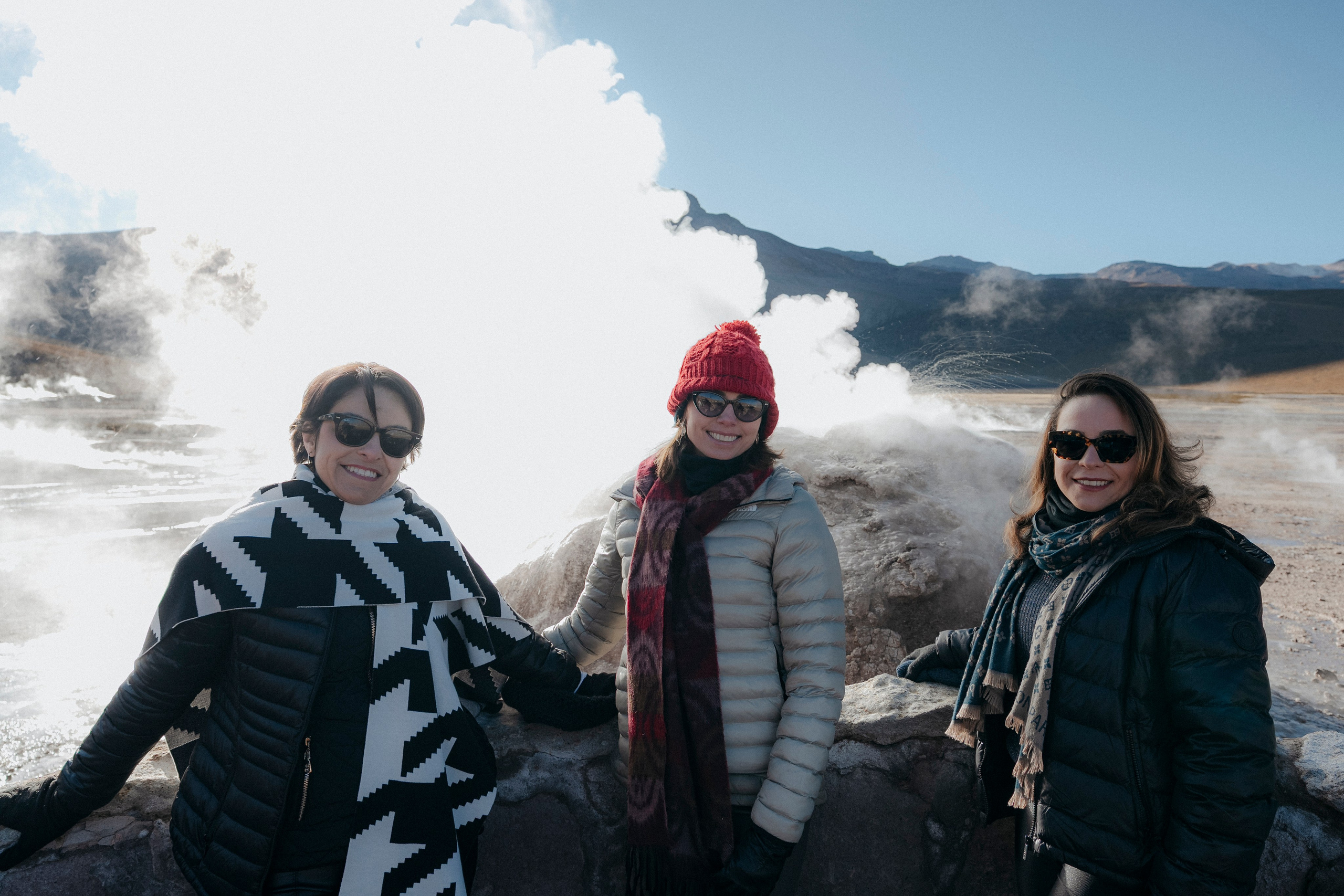Cobertura de passeio — Geyser el Tatio. Fotógrafo em San Pedro de Atacama