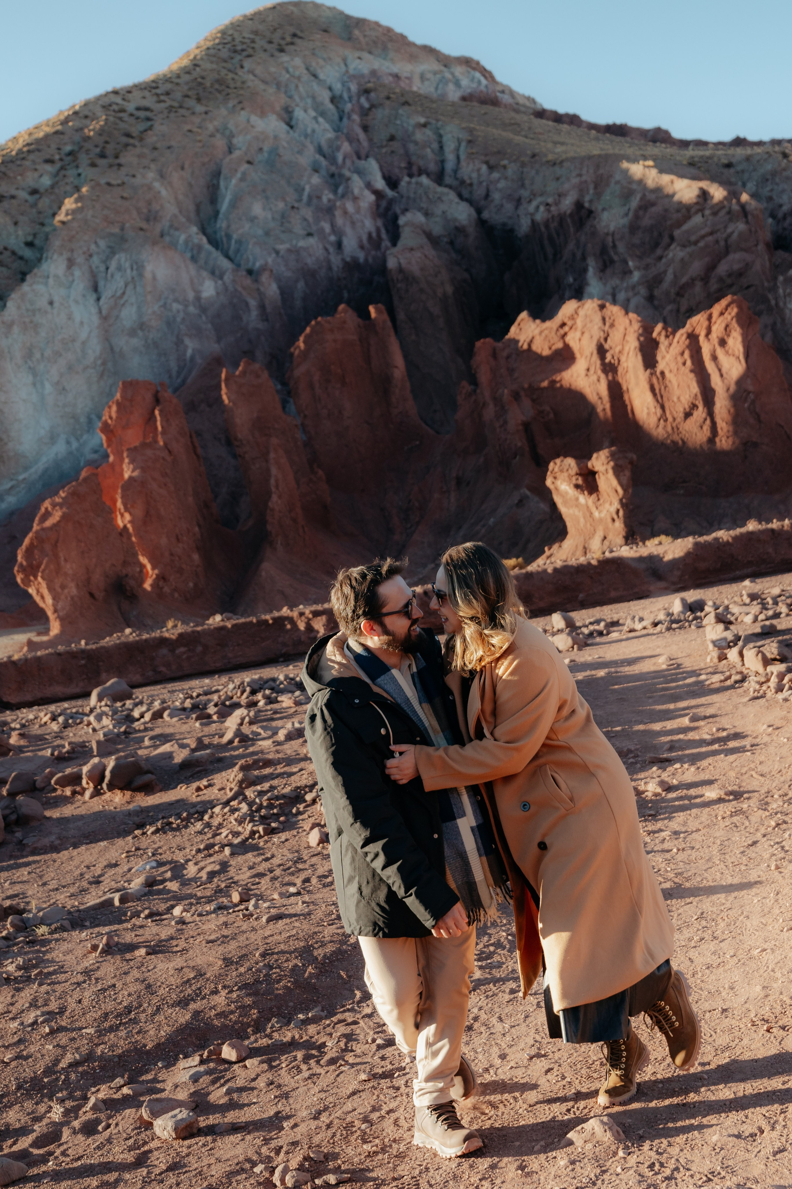 Vale do Arcoíris — Ensaio casual. Fotógrafo em San Pedro de Atacama