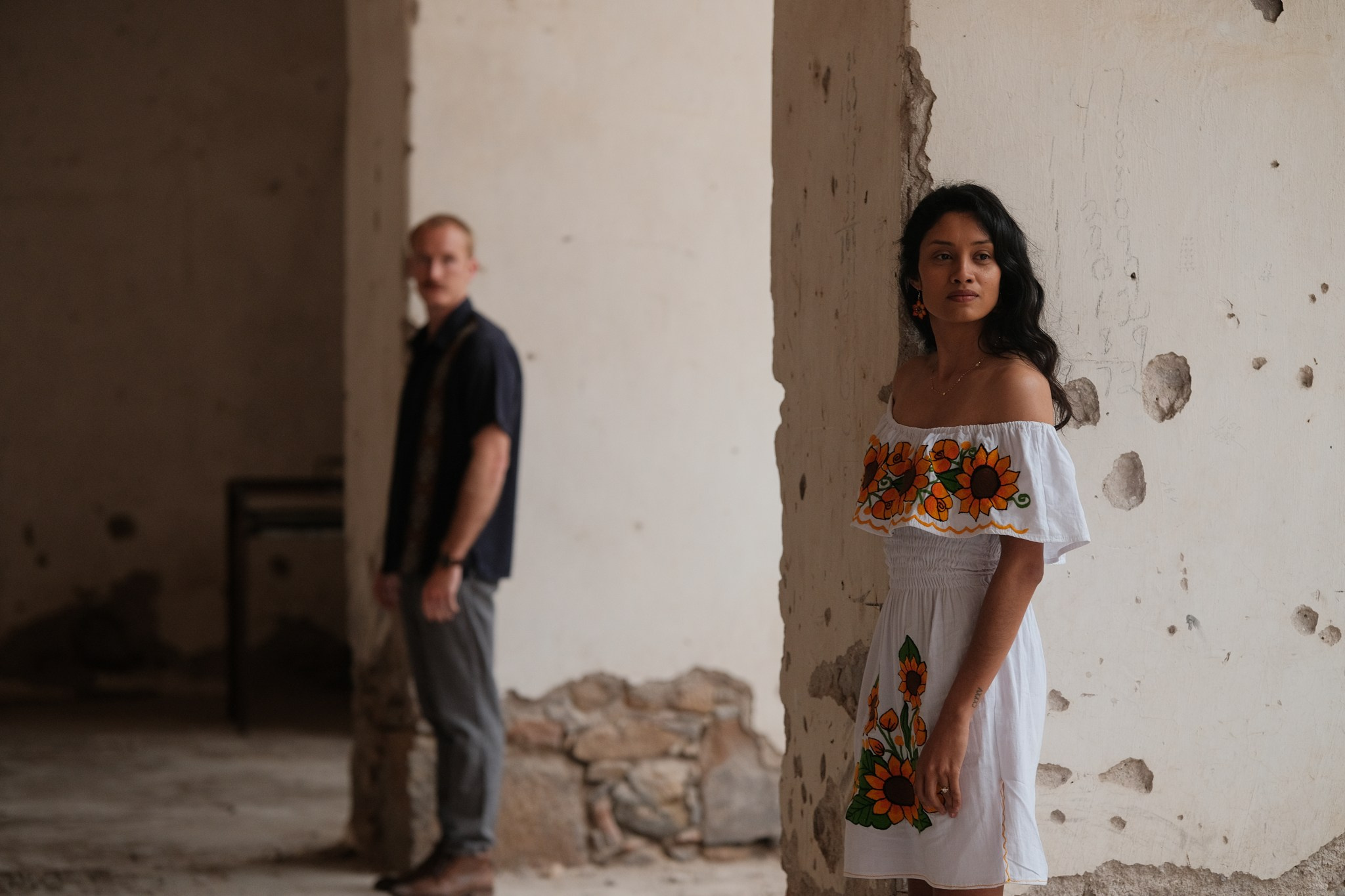 Frances y Trevor: Sesión pre boda en la hacienda de Peotillos. Fotógrafo de bodas