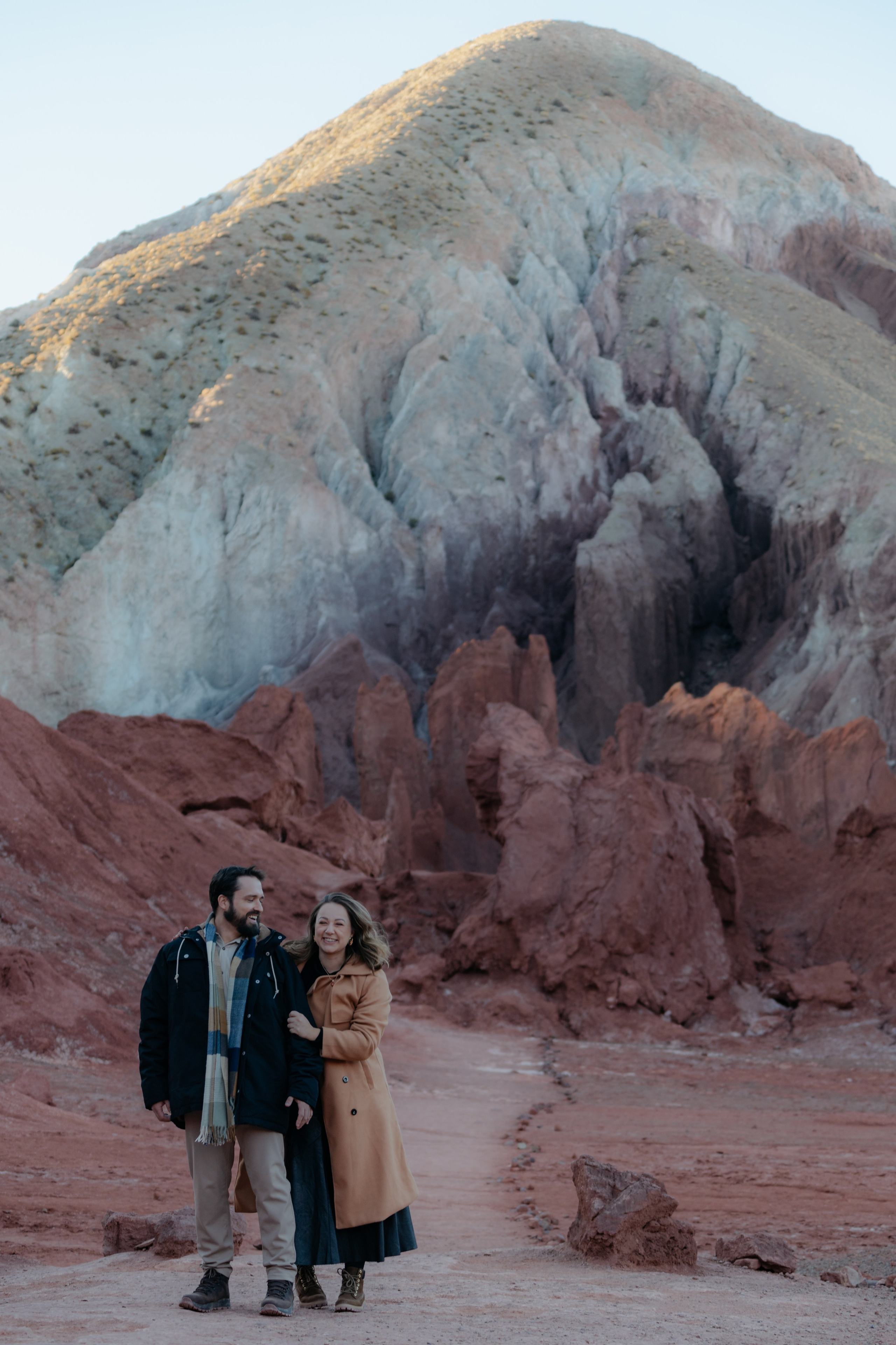 Vale do Arcoíris — Ensaio casual. Fotógrafo em San Pedro de Atacama