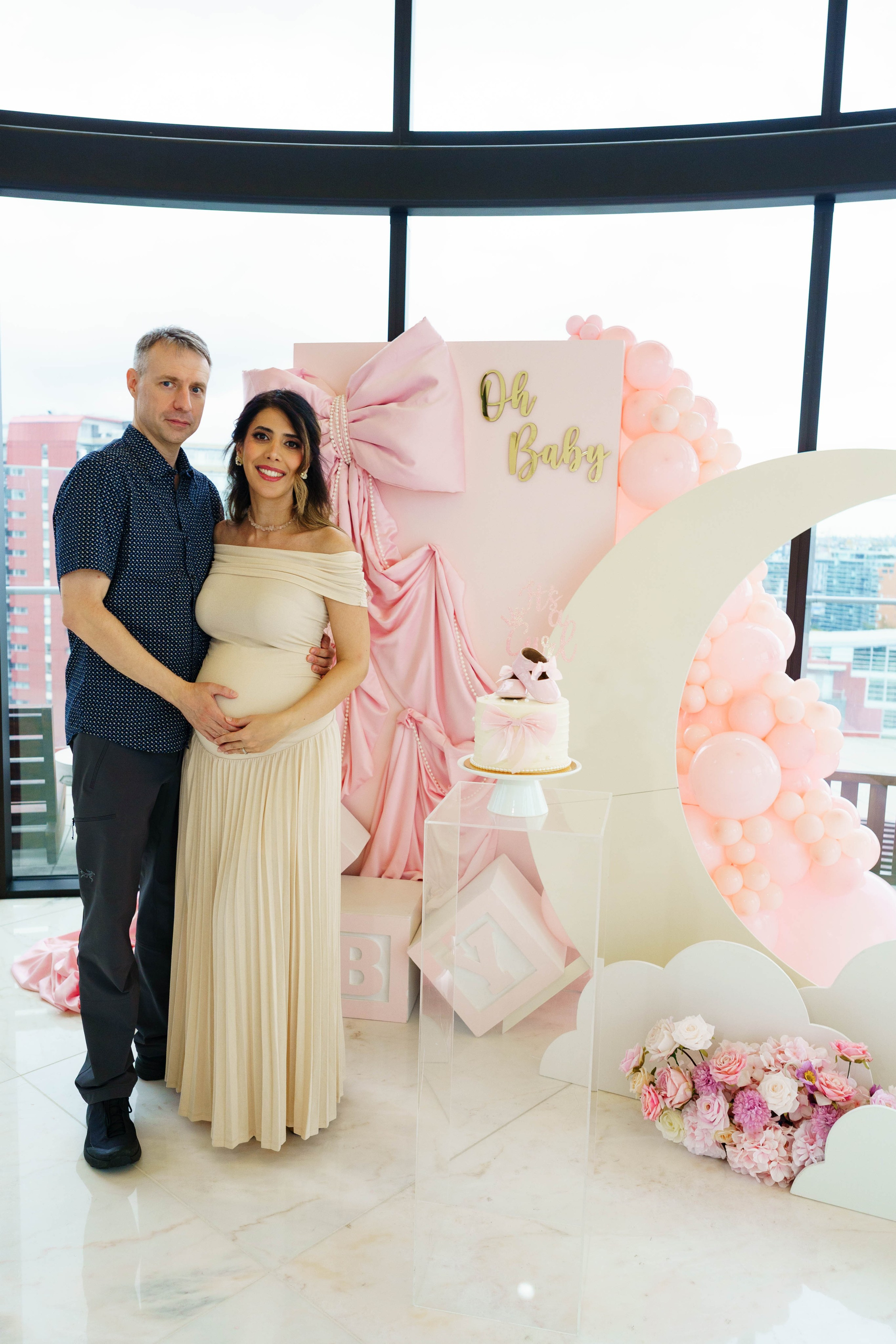 Happy baby shower. Photographer Lana