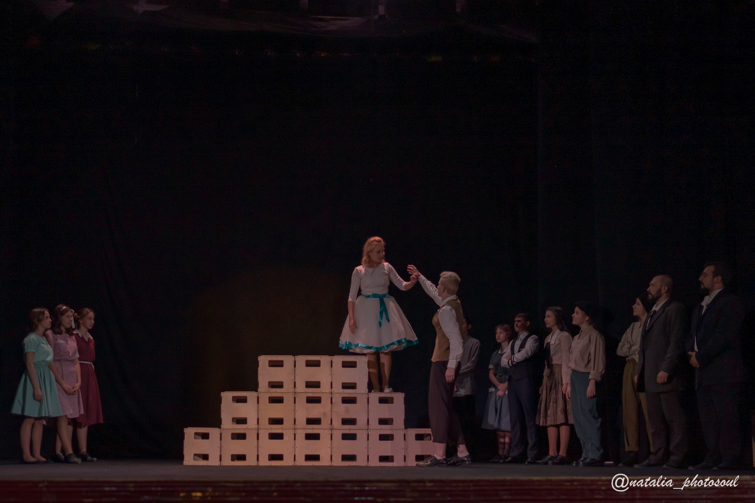 Performance “Our Town” School and Theater “Artist”. Photographer in Seoul Dobrokvashina Natalya