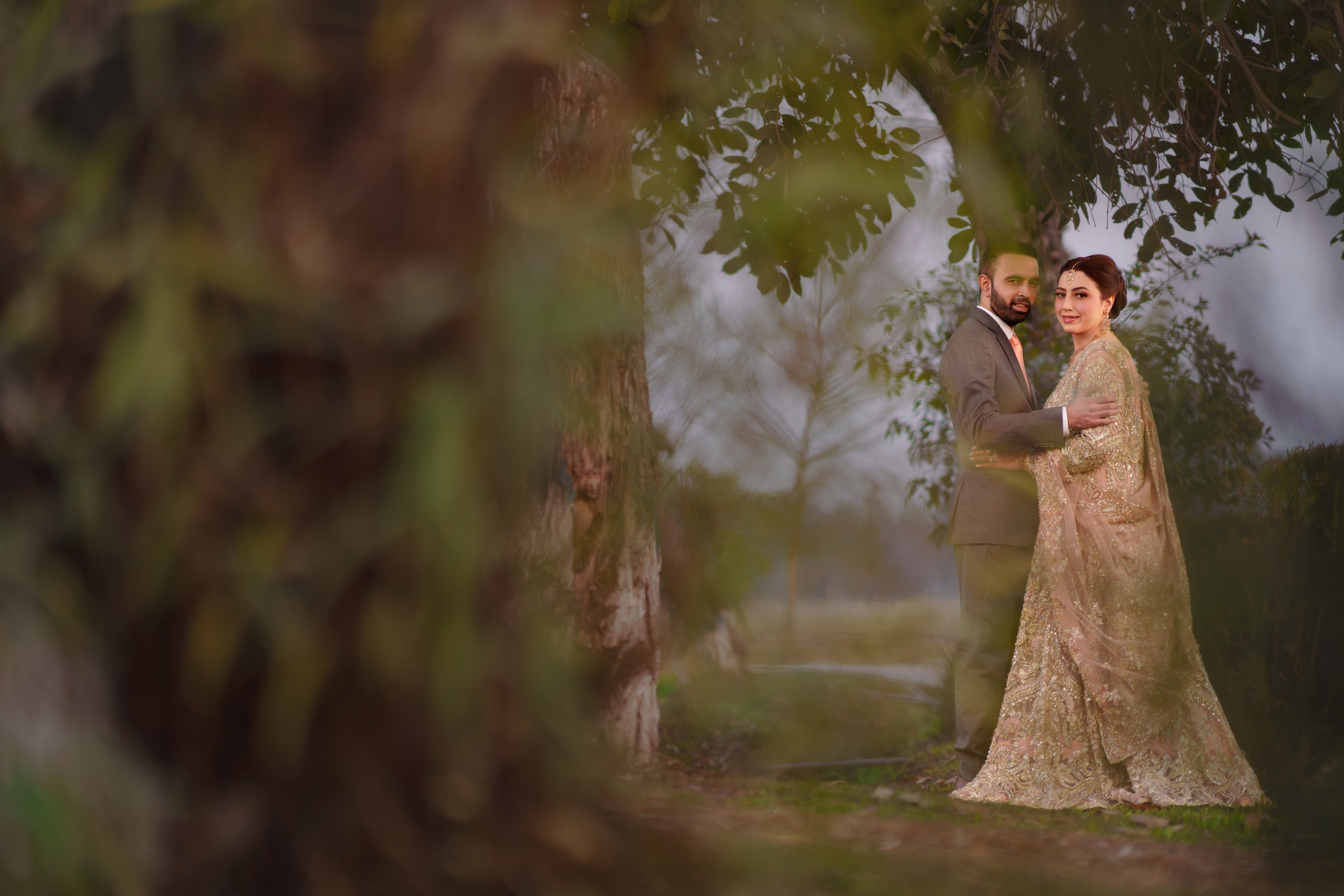 Zalla and Fahad. House of Taimur Riaz Khan