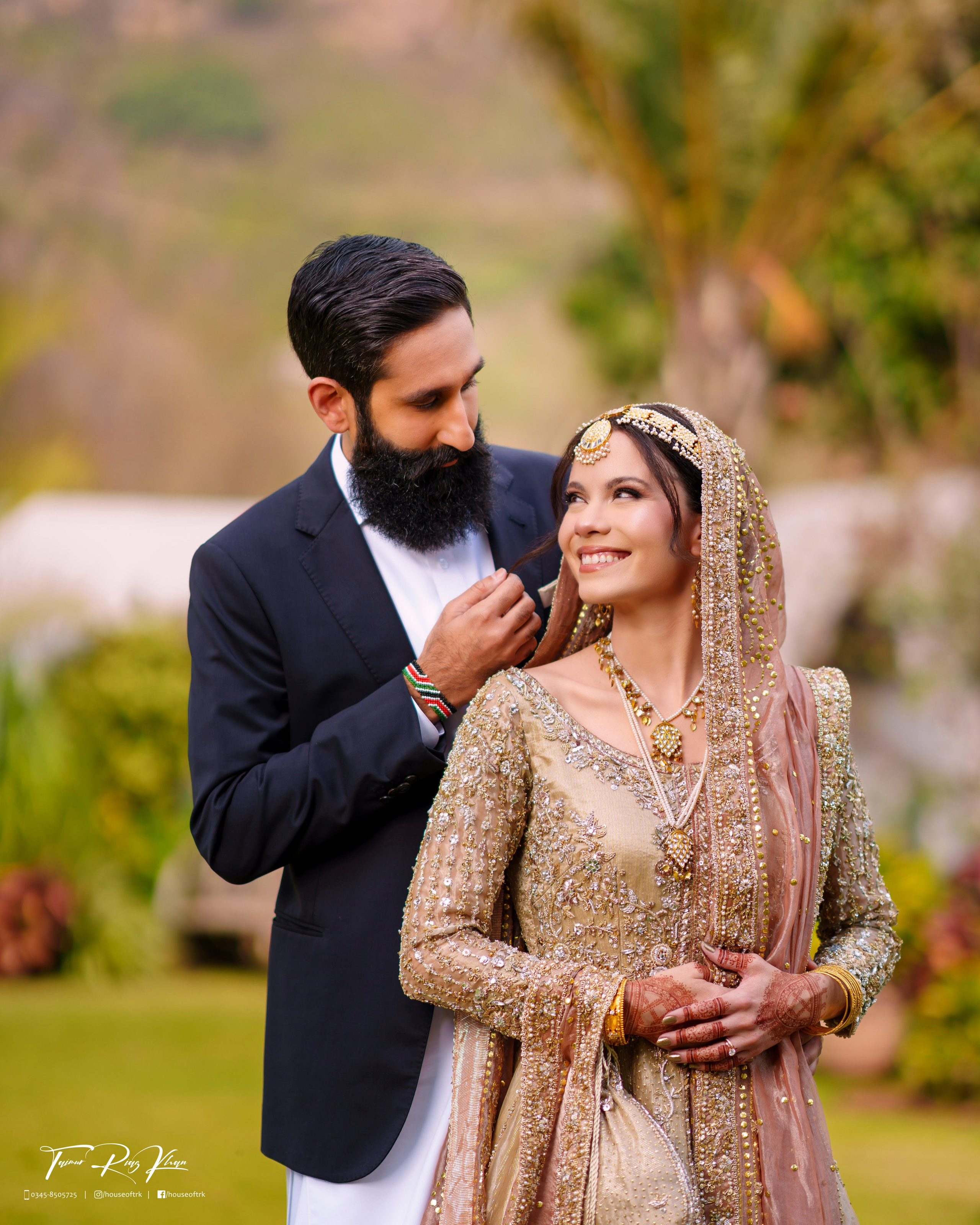 Malia and Behrad. House of Taimur Riaz Khan