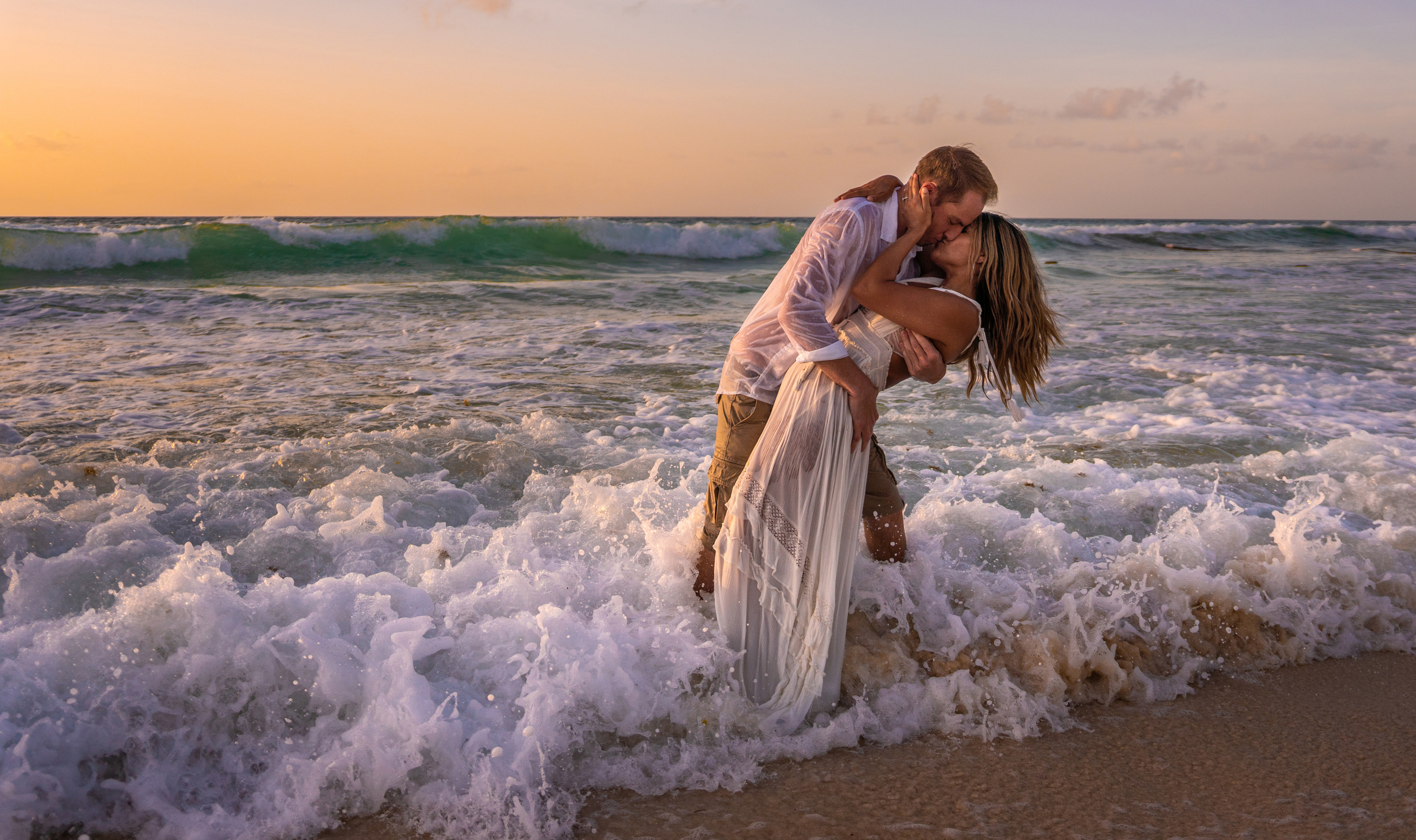 Beach. Victoria Liskova. Fotogrfa en Cancun, Mexico