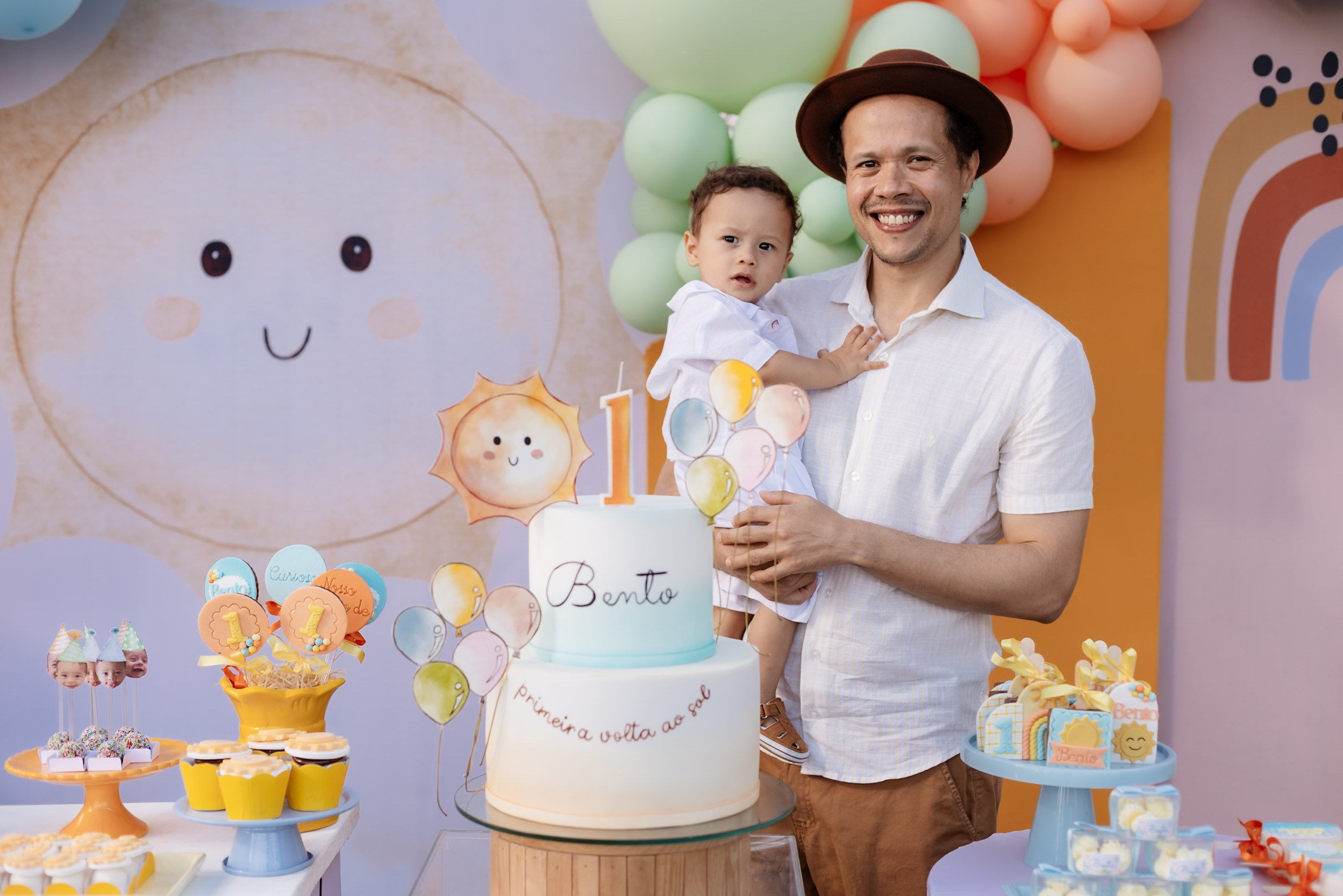 Bento 1 ano • Festa infantil em A Casa com Jardim | Fotografia de Família em Brasília e Recife