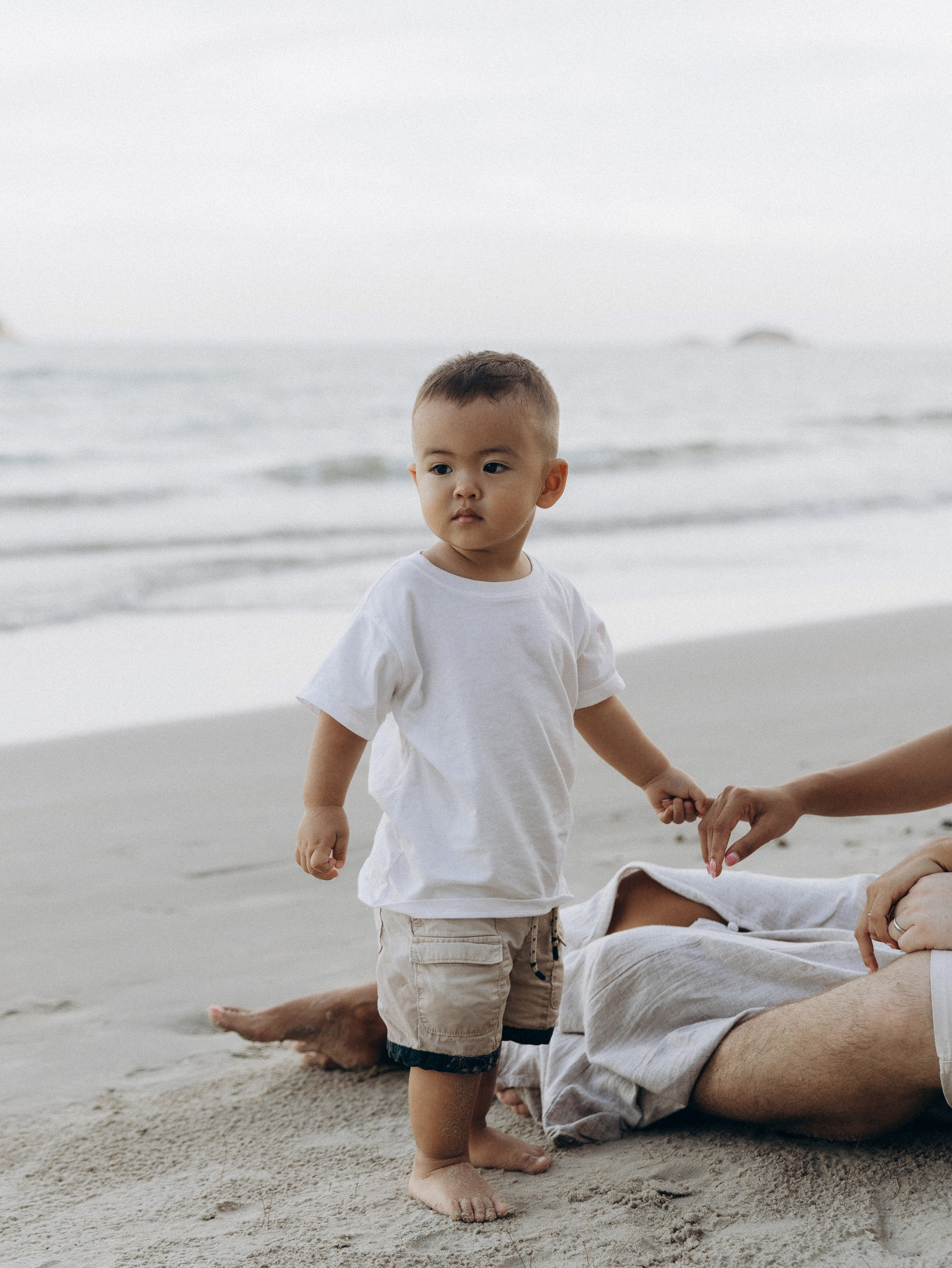 At the beach. Family and wedding photographer in Bangkok, Thailand