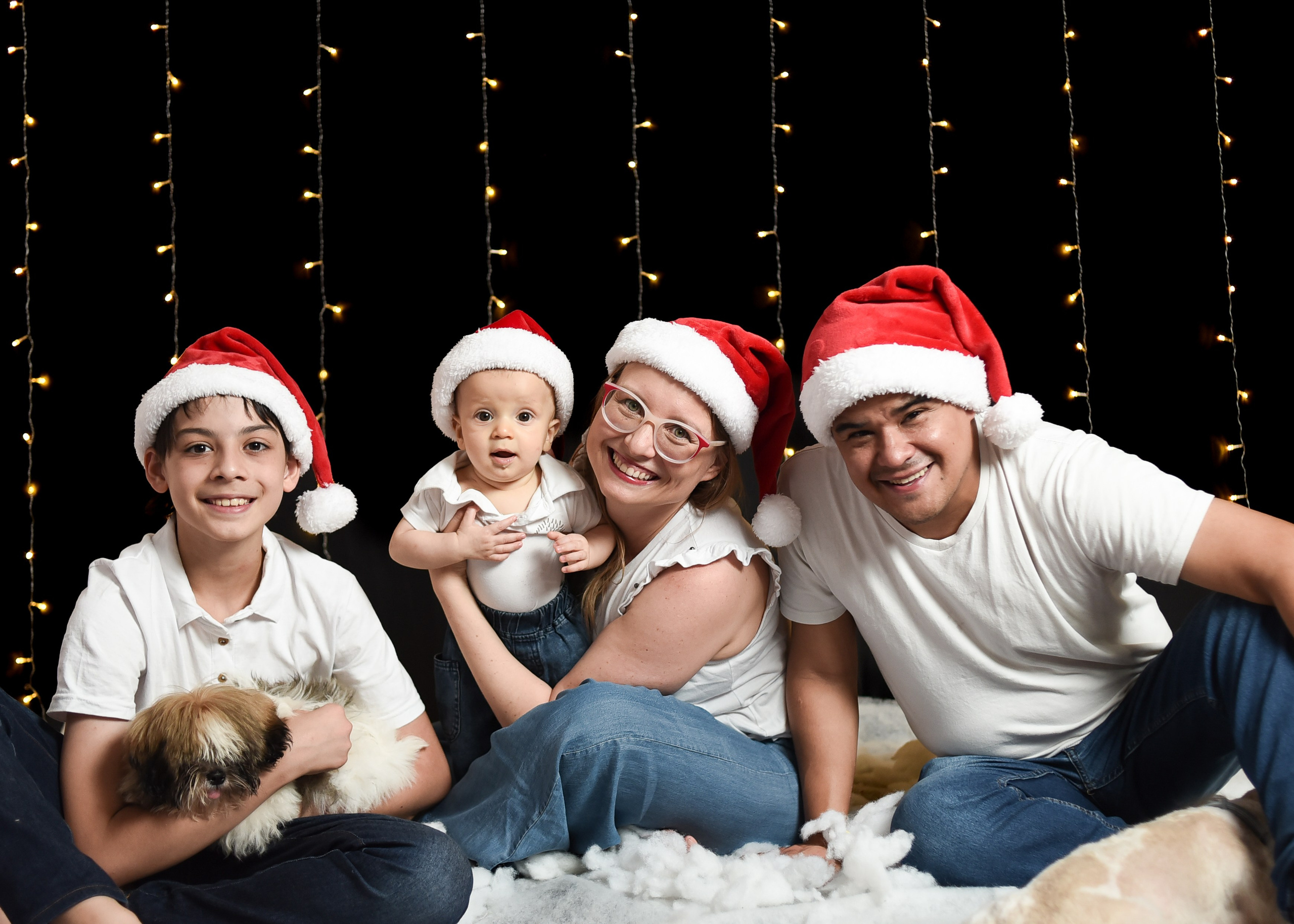 Sesión Navideña de Faustino, Octavio y Familia. Fotografo de casamiento en misiones y fotógrafo de familia  Posadas