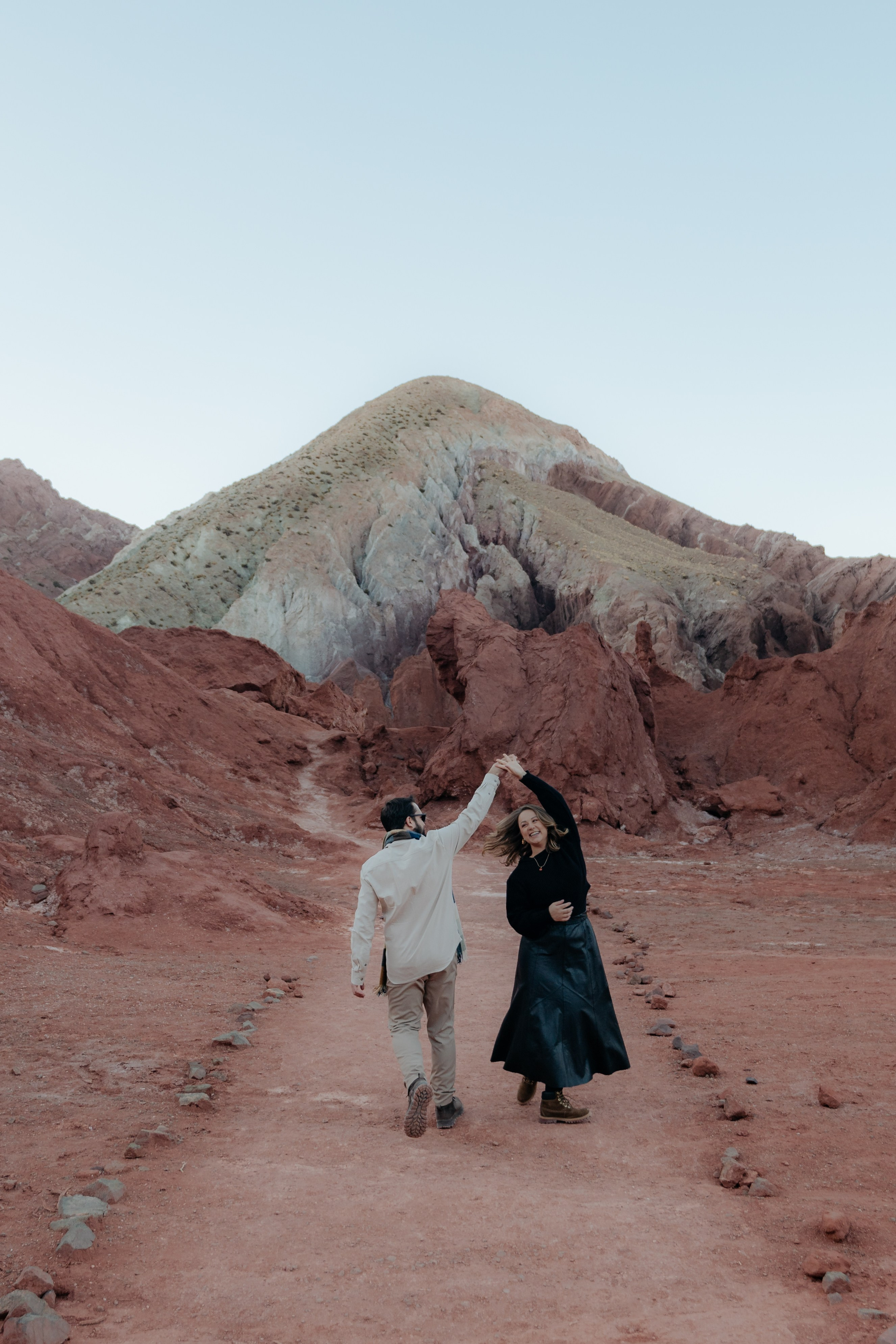 Vale do Arcoíris — Ensaio casual. Fotógrafo em San Pedro de Atacama