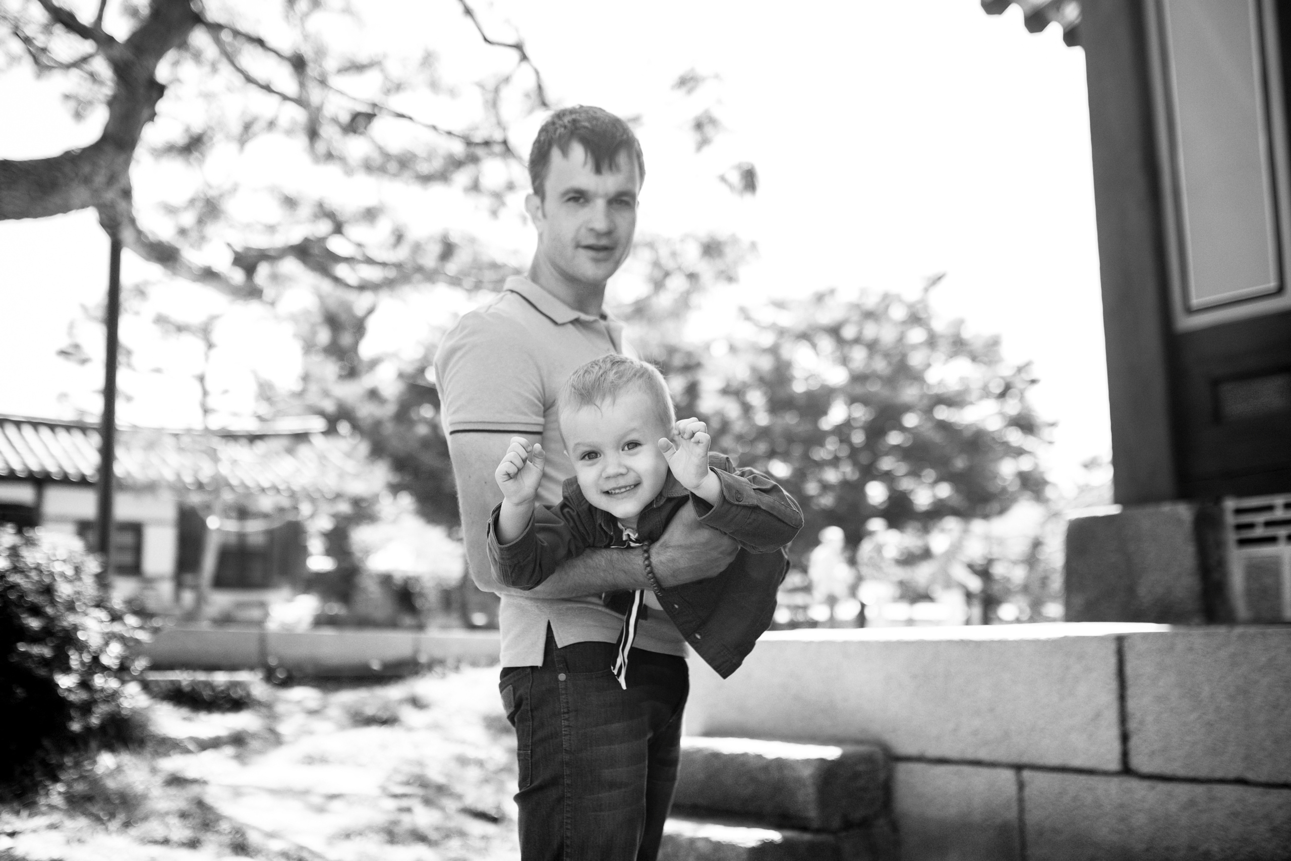 Sunshine Family. Portrait photographer in South Korea Olga Lian