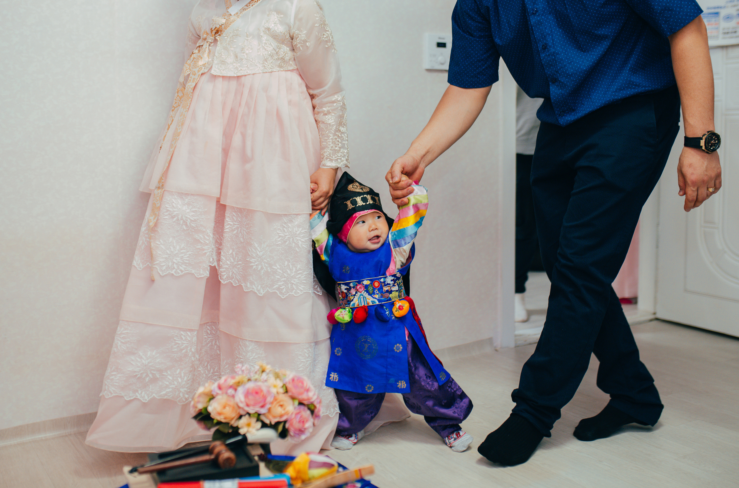 Kirill — 1 year. Portrait photographer in South Korea Olga Lian