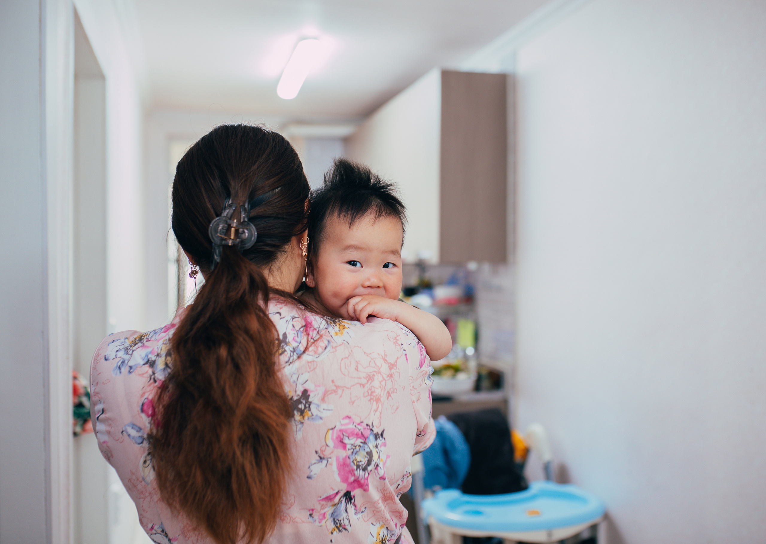 Kirill — 1 year. Portrait photographer in South Korea Olga Lian