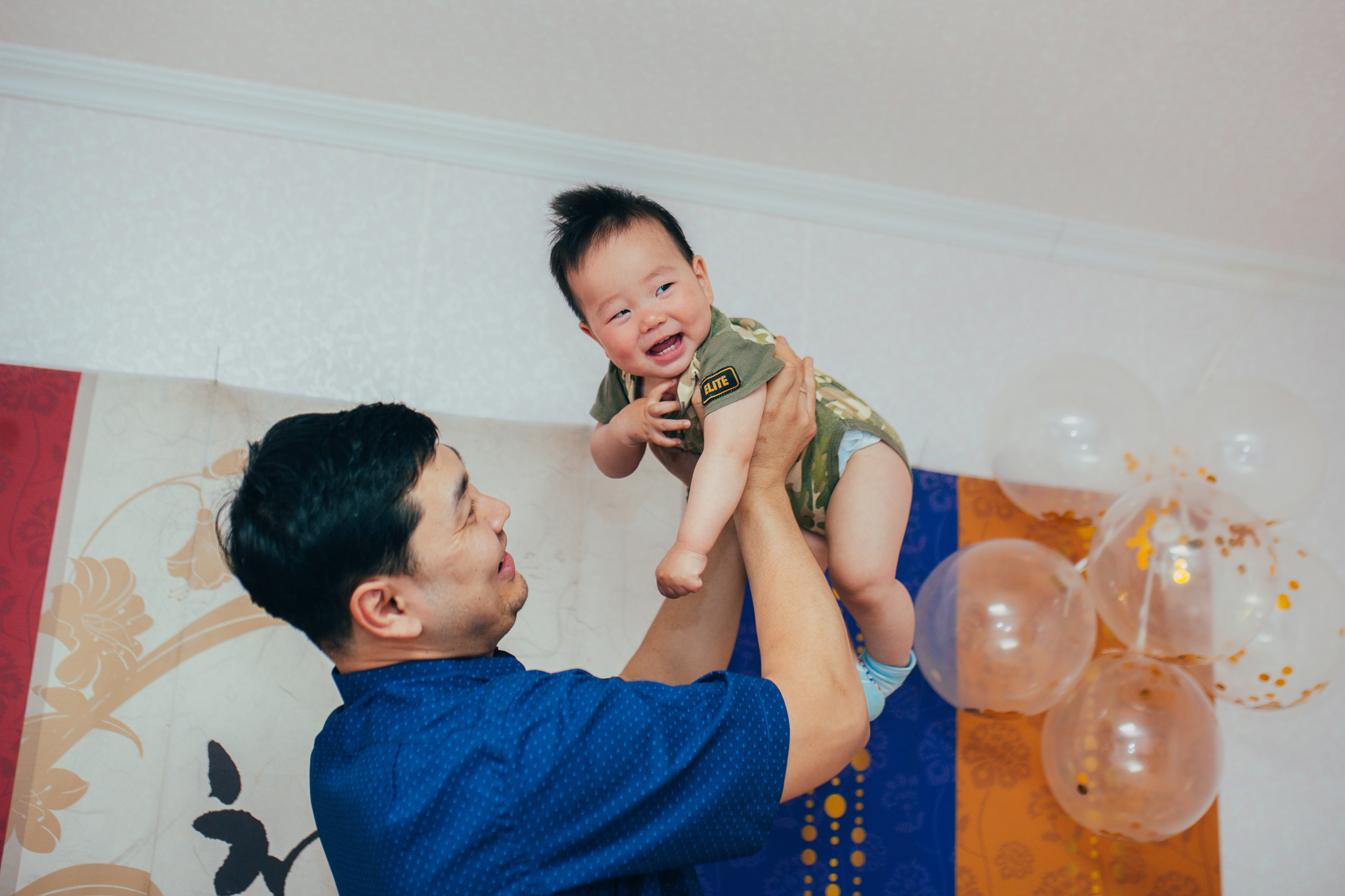 Kirill — 1 year. Portrait photographer in South Korea Olga Lian