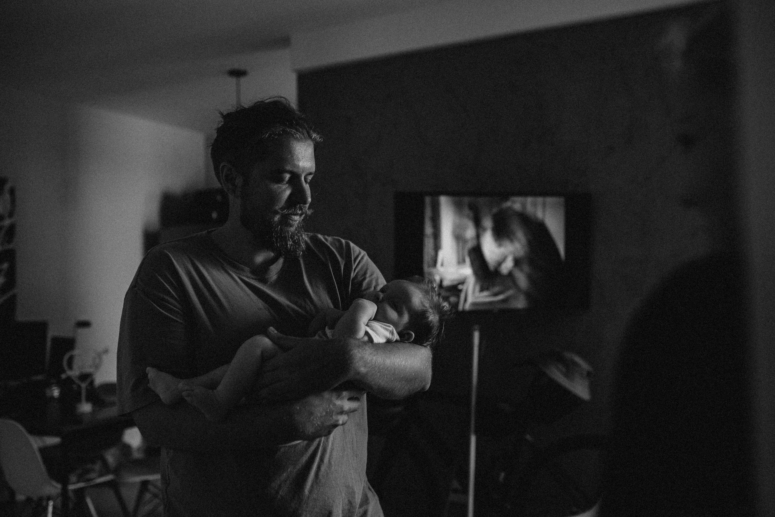 Nicole 3 meses. Fotografa documental de familia e nascimento em Florianópolis SC Daria Ermolaev