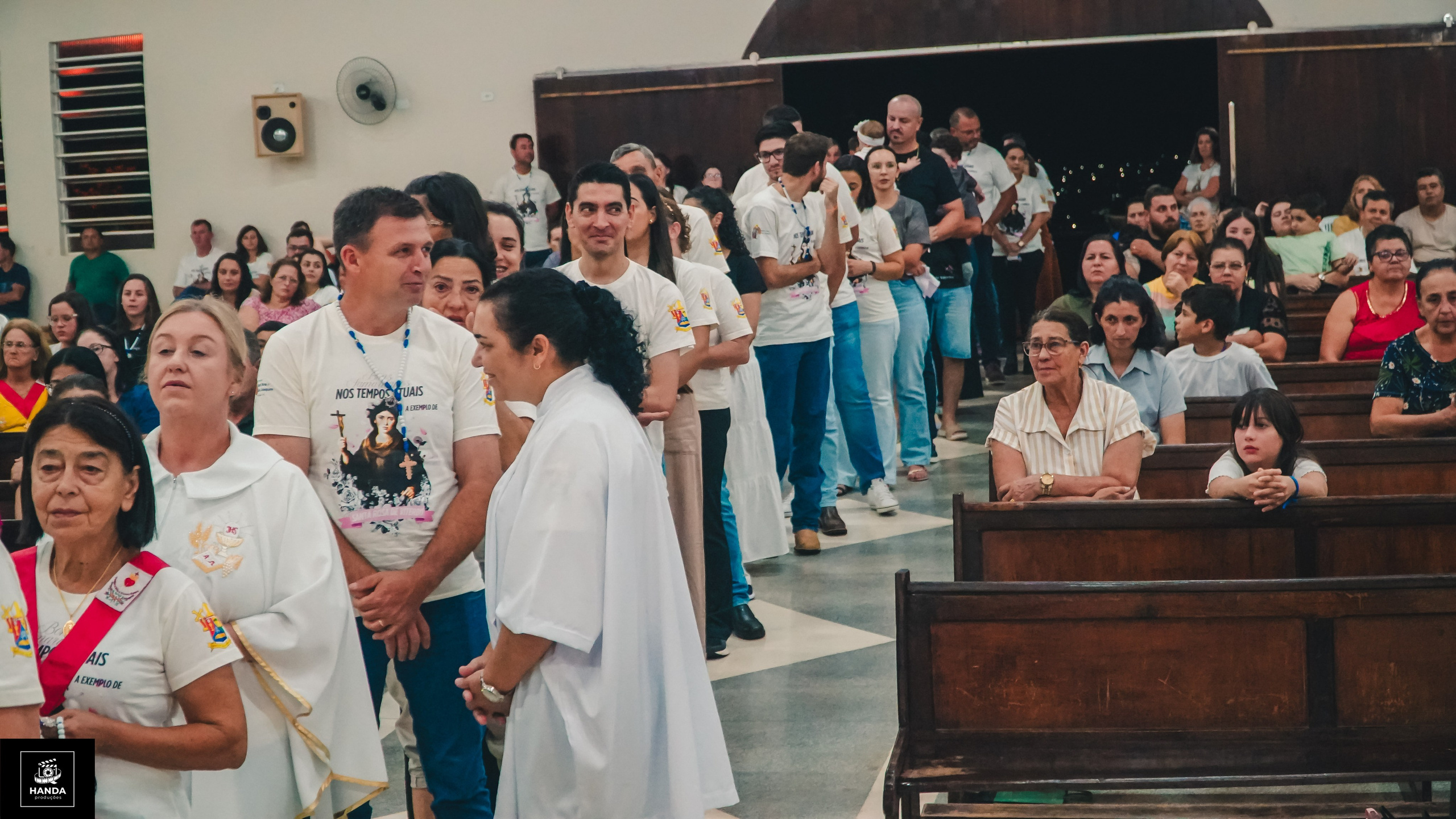 Missa de Passagem Fraters. Fotografia e Filmagem Handa Produções