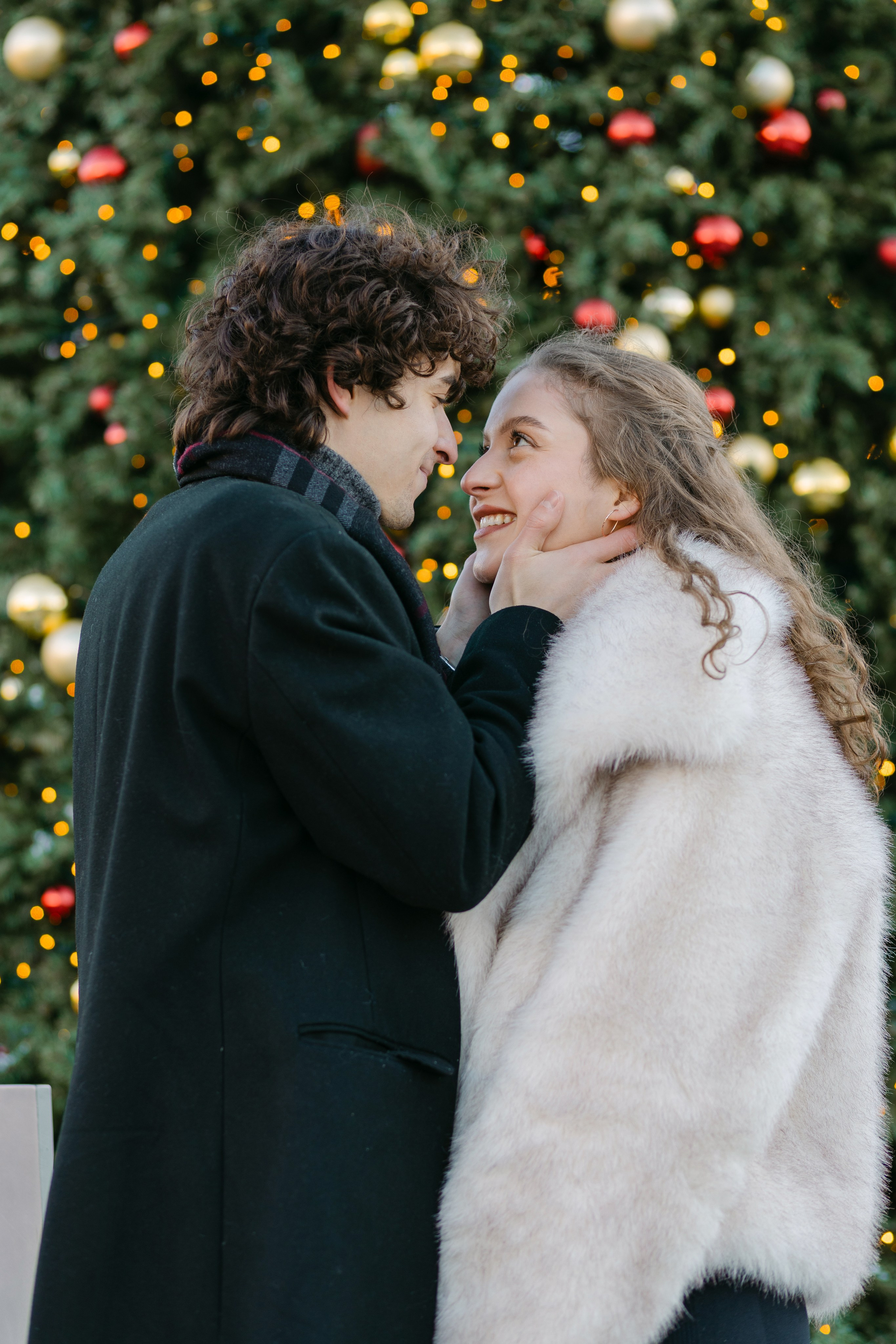 Christmas magic together. Photographer Elvira Hryshchenko