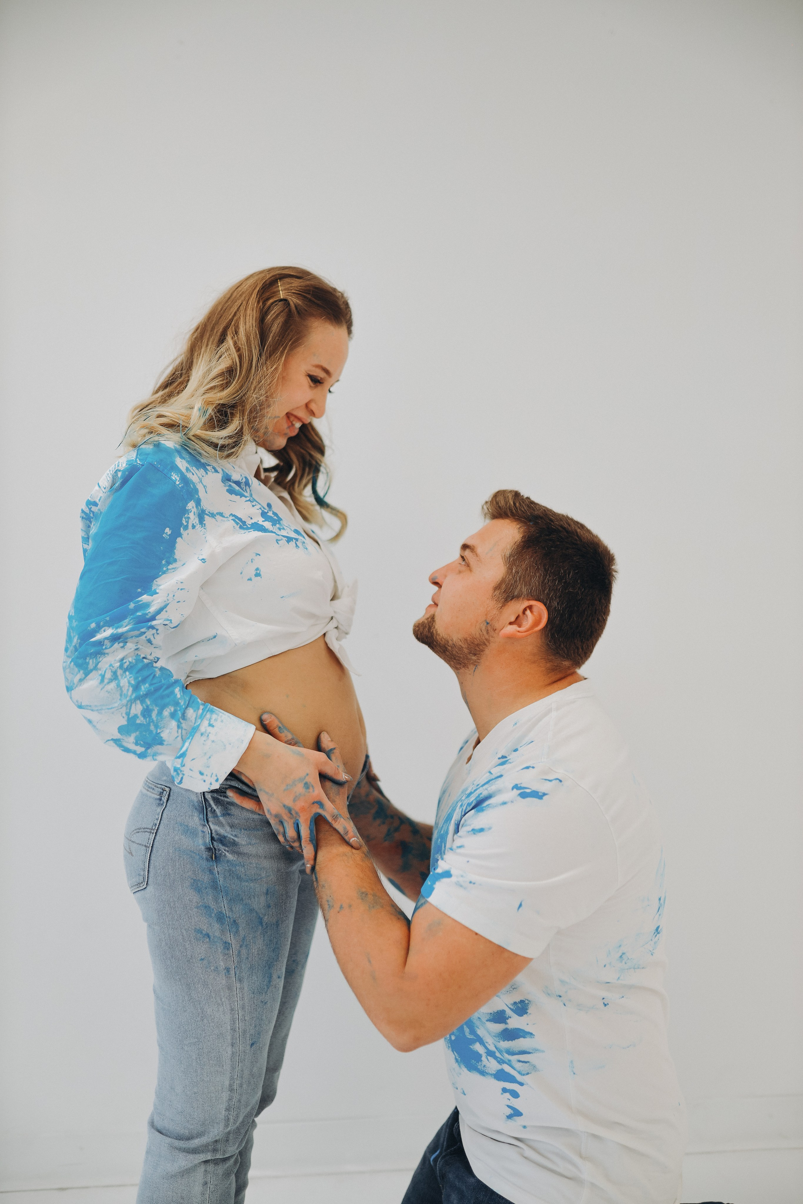 Gender reveal moments. Photographer Elvira Hryshchenko