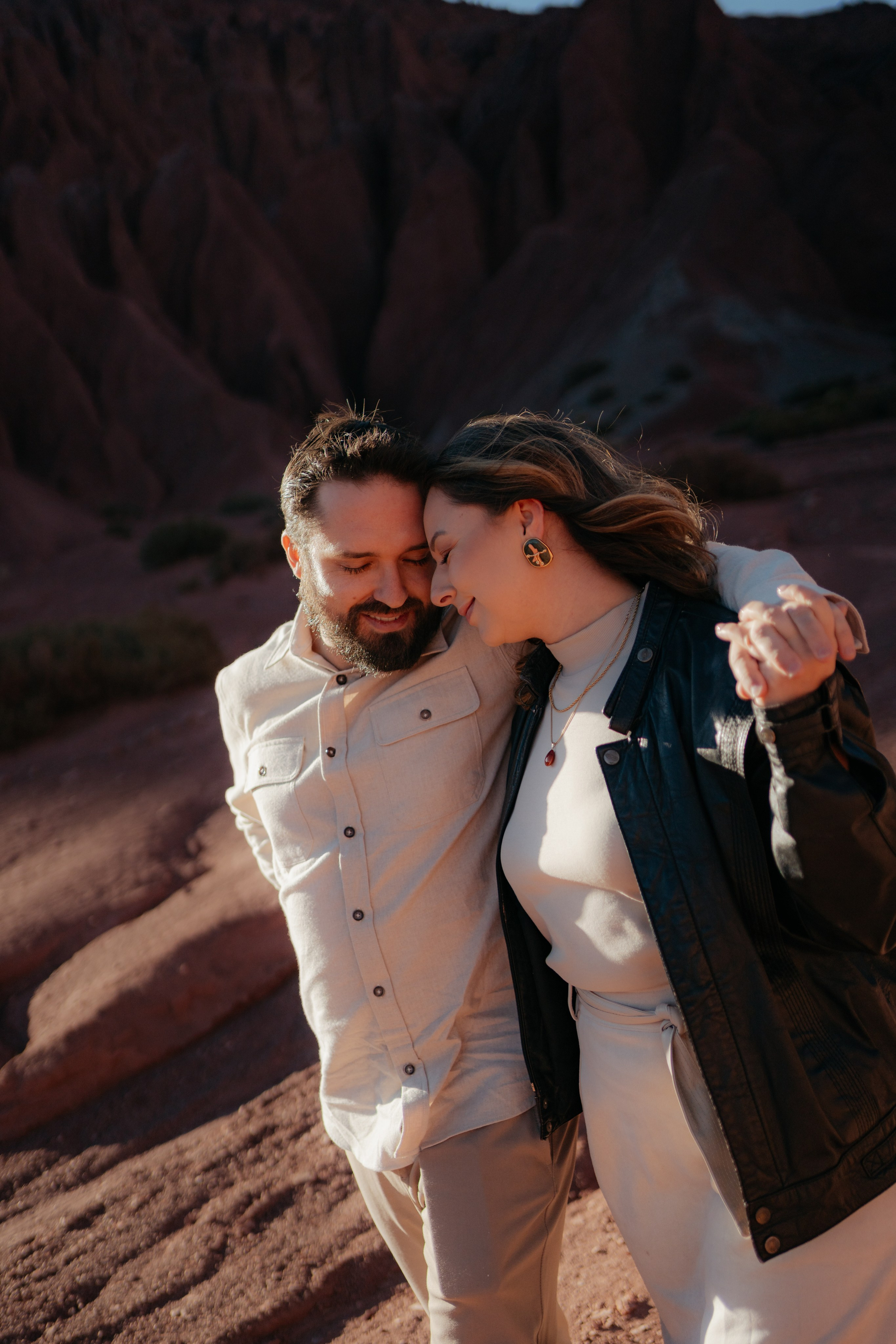 Vale do Arcoíris — Ensaio casual. Fotógrafo em San Pedro de Atacama