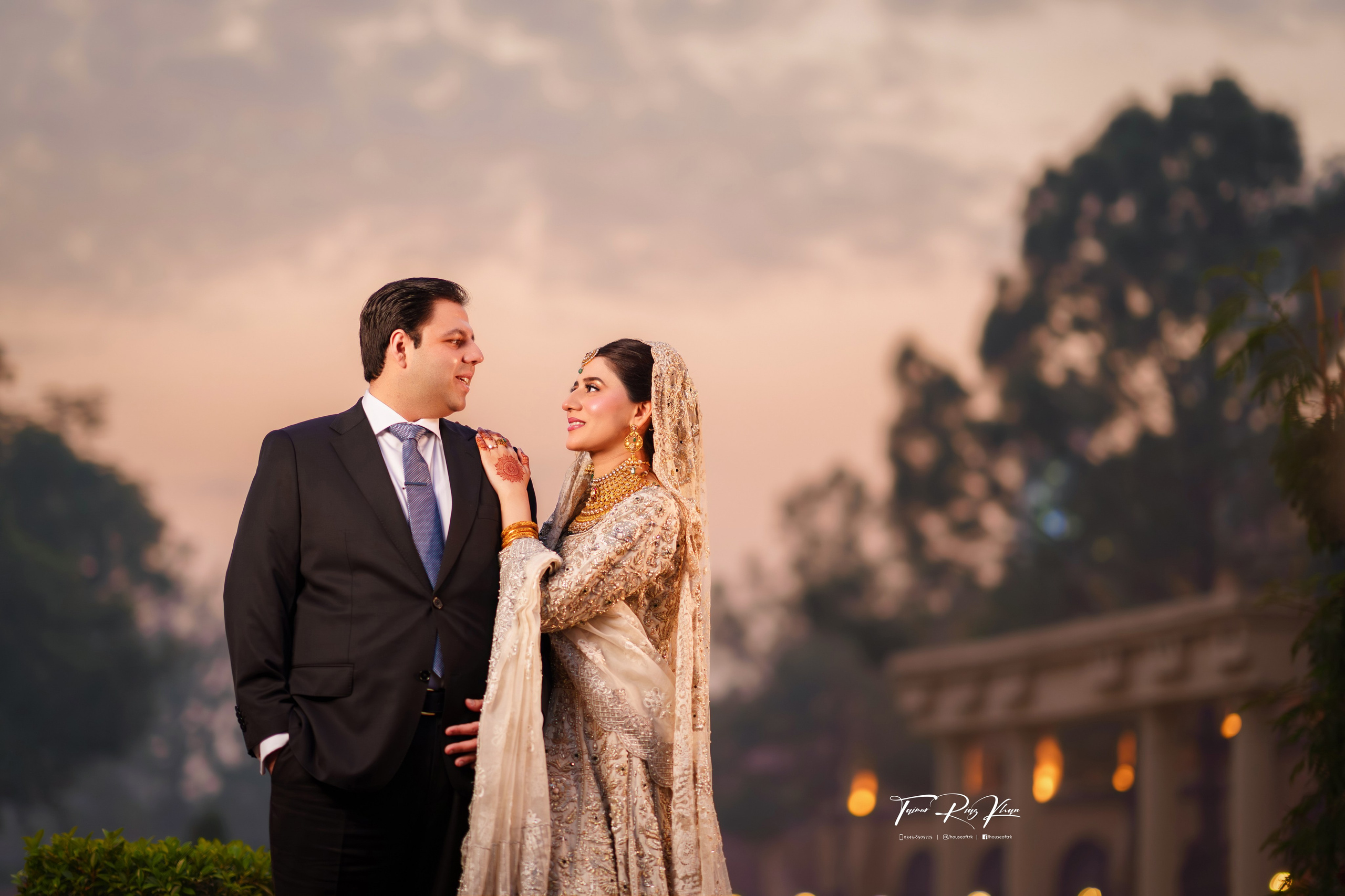 Jannat and Zain. House of Taimur Riaz Khan