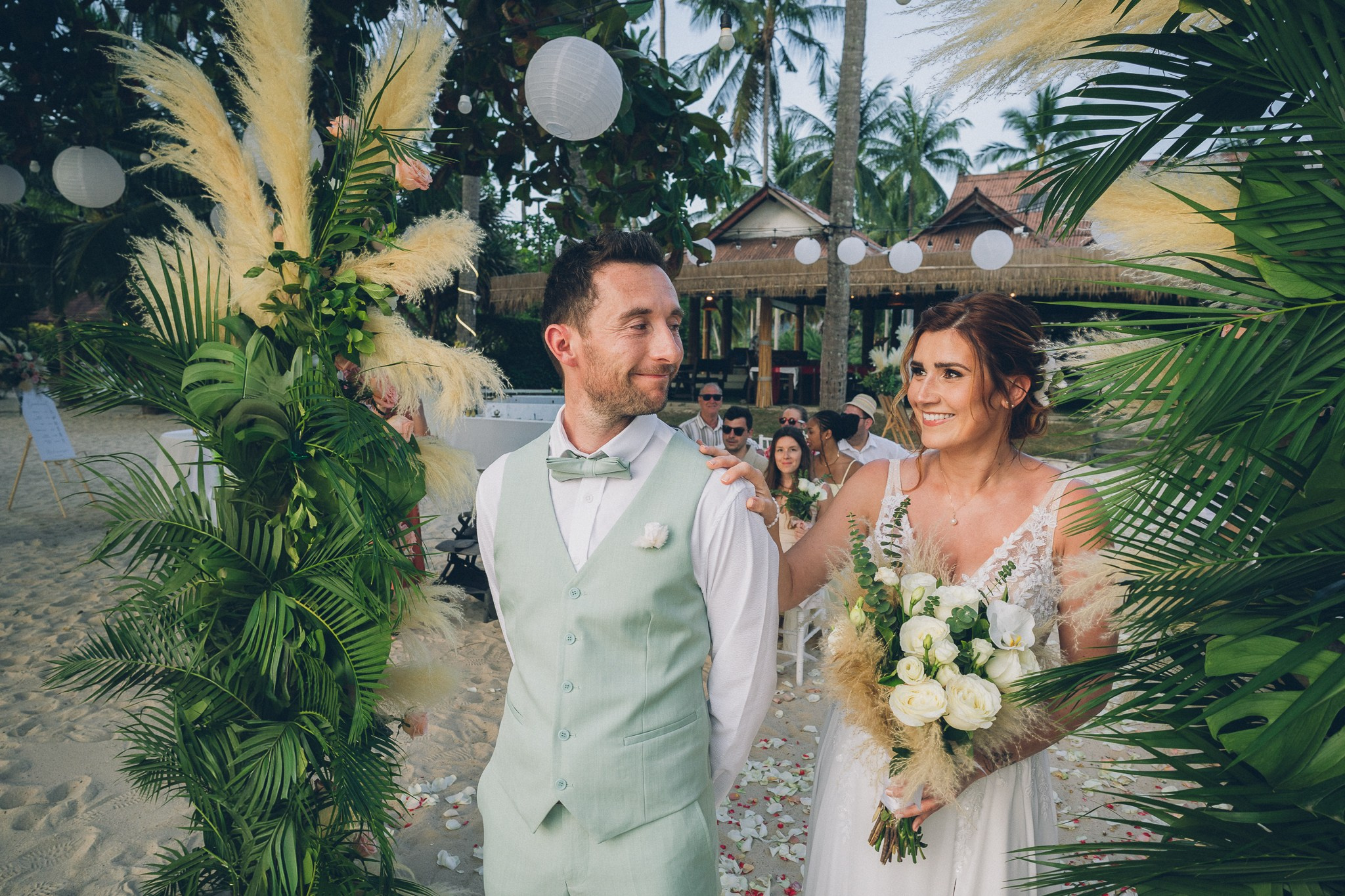Private Resort Beach Wedding