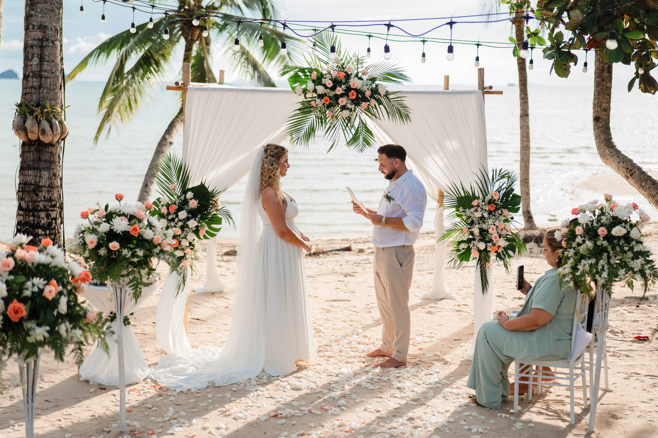 Tropical Wedding Celebration