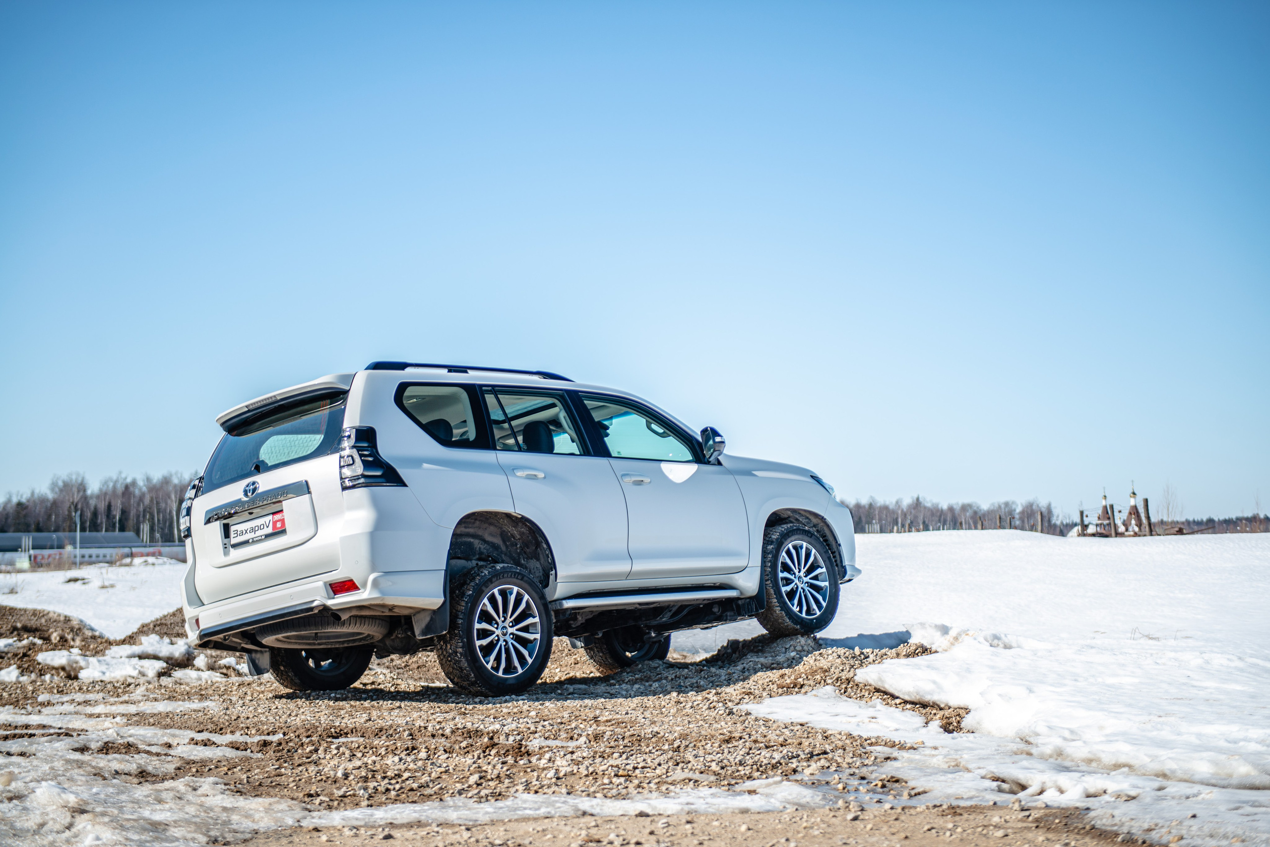Автомобильная фотосъемка Toyota Prado 2022. PHOTOGRAPHER QUINTANA ROO