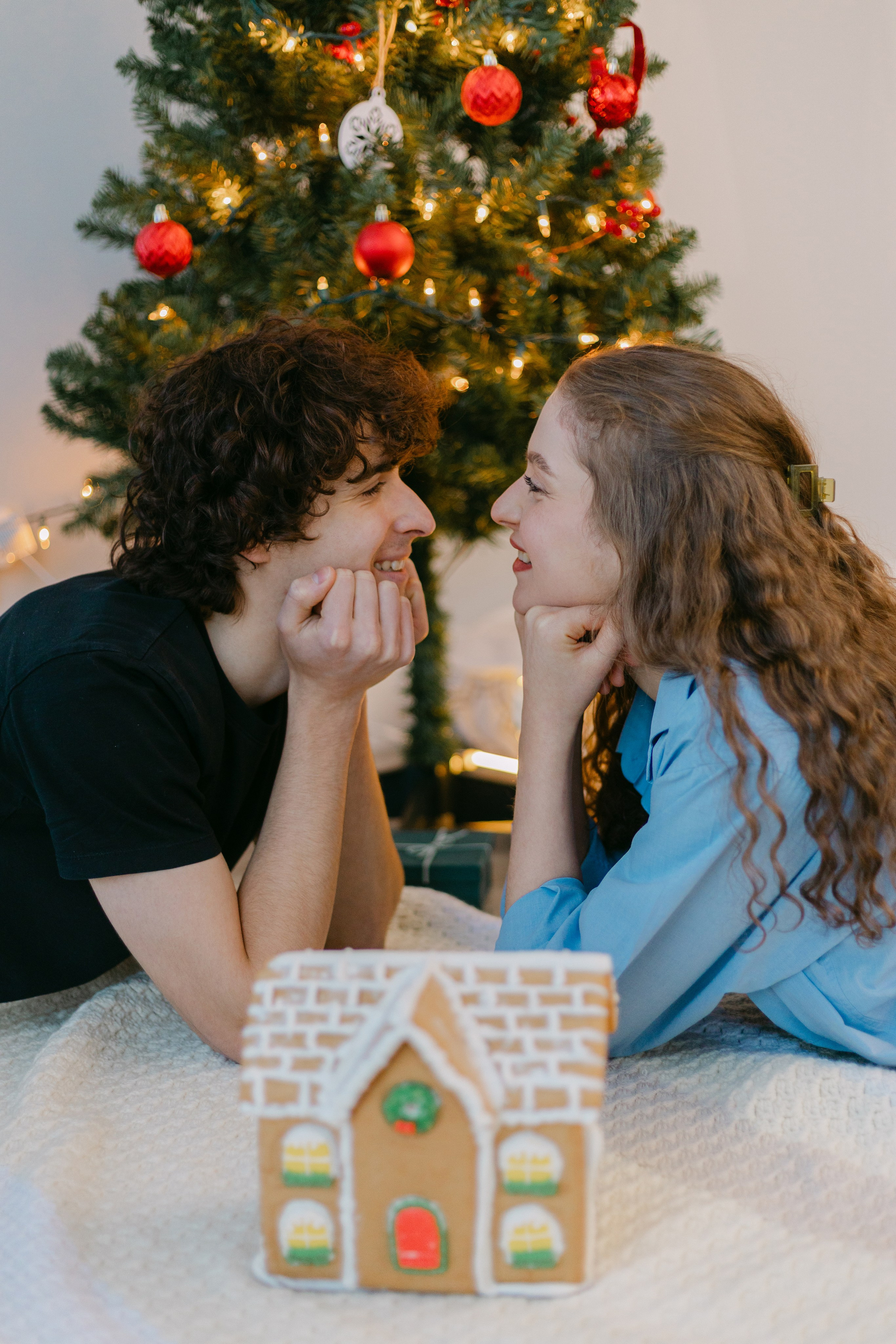 Christmas magic together. Photographer Elvira Hryshchenko