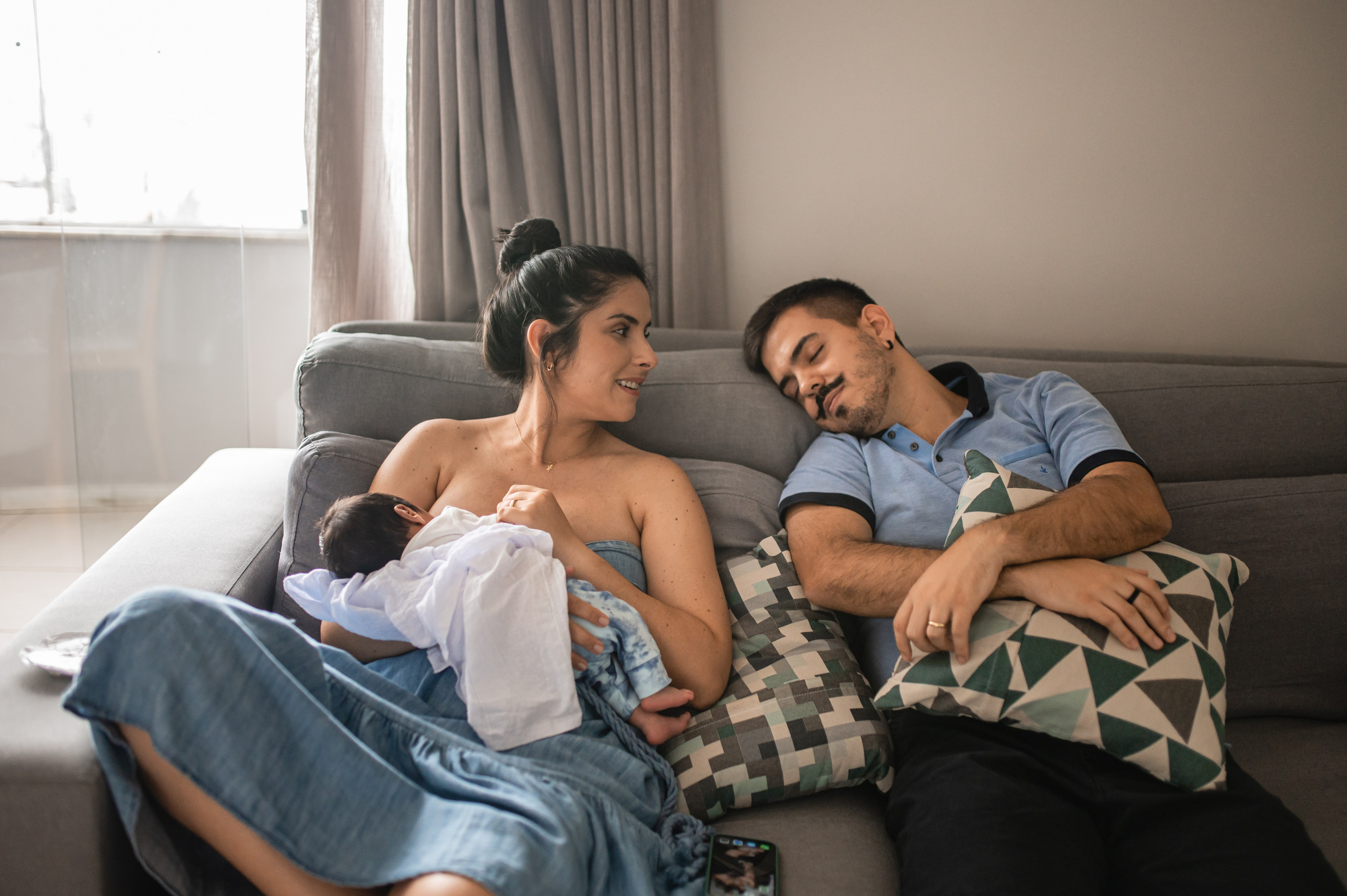Newborn Lifestyle em Casa