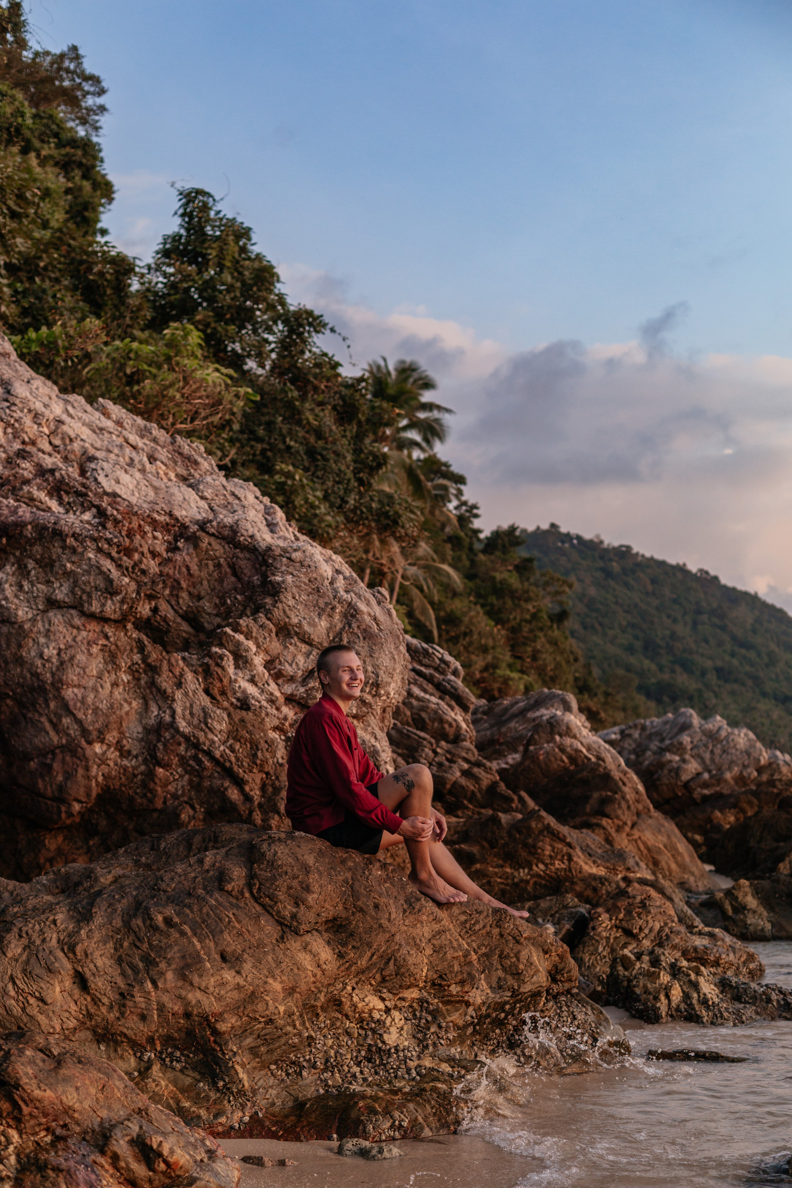 Family photography during vacation in Koh Samui