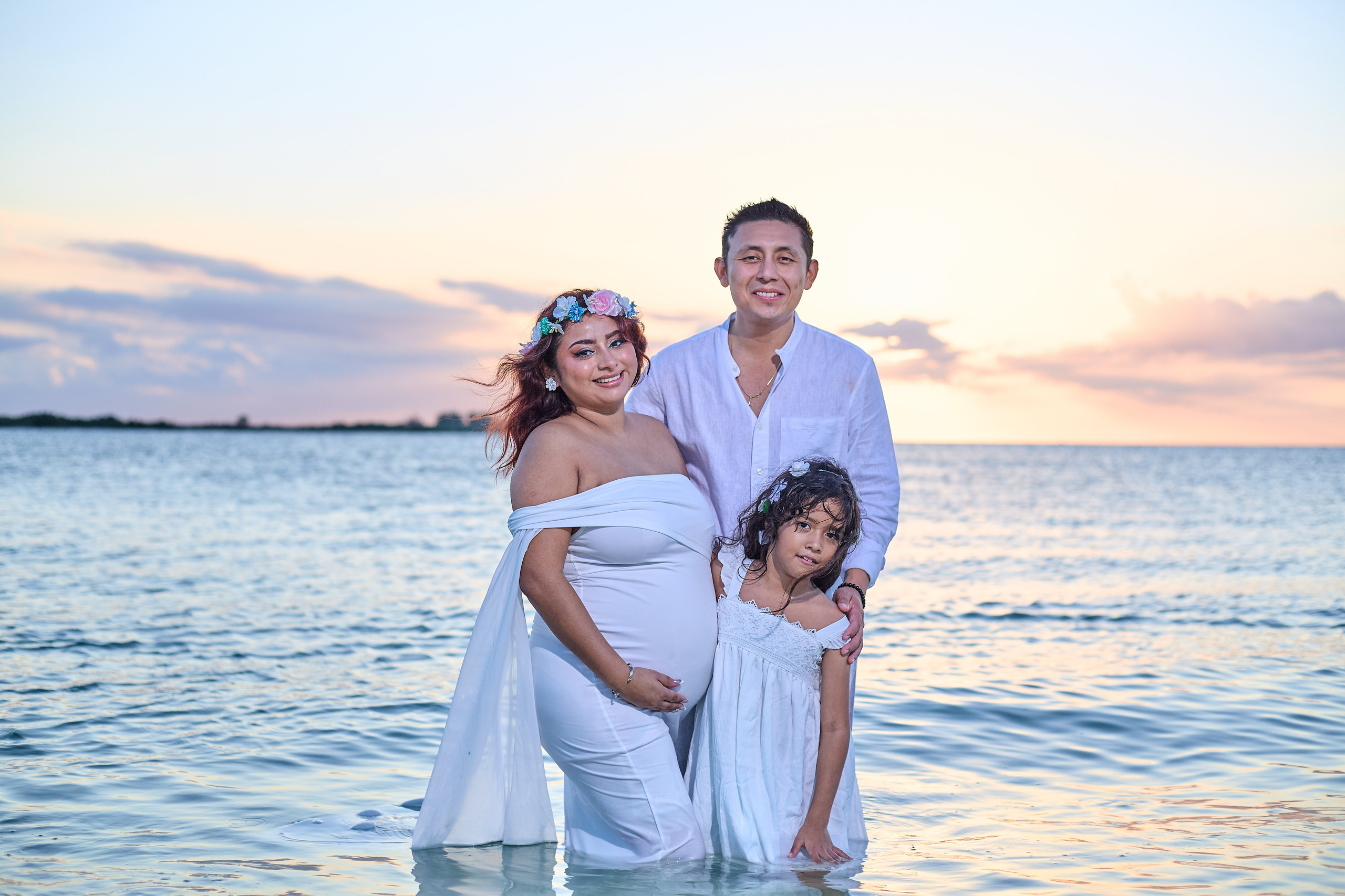 Suleymi y Familia. Christian Ku fotógrafo en Mérida, Yucatán