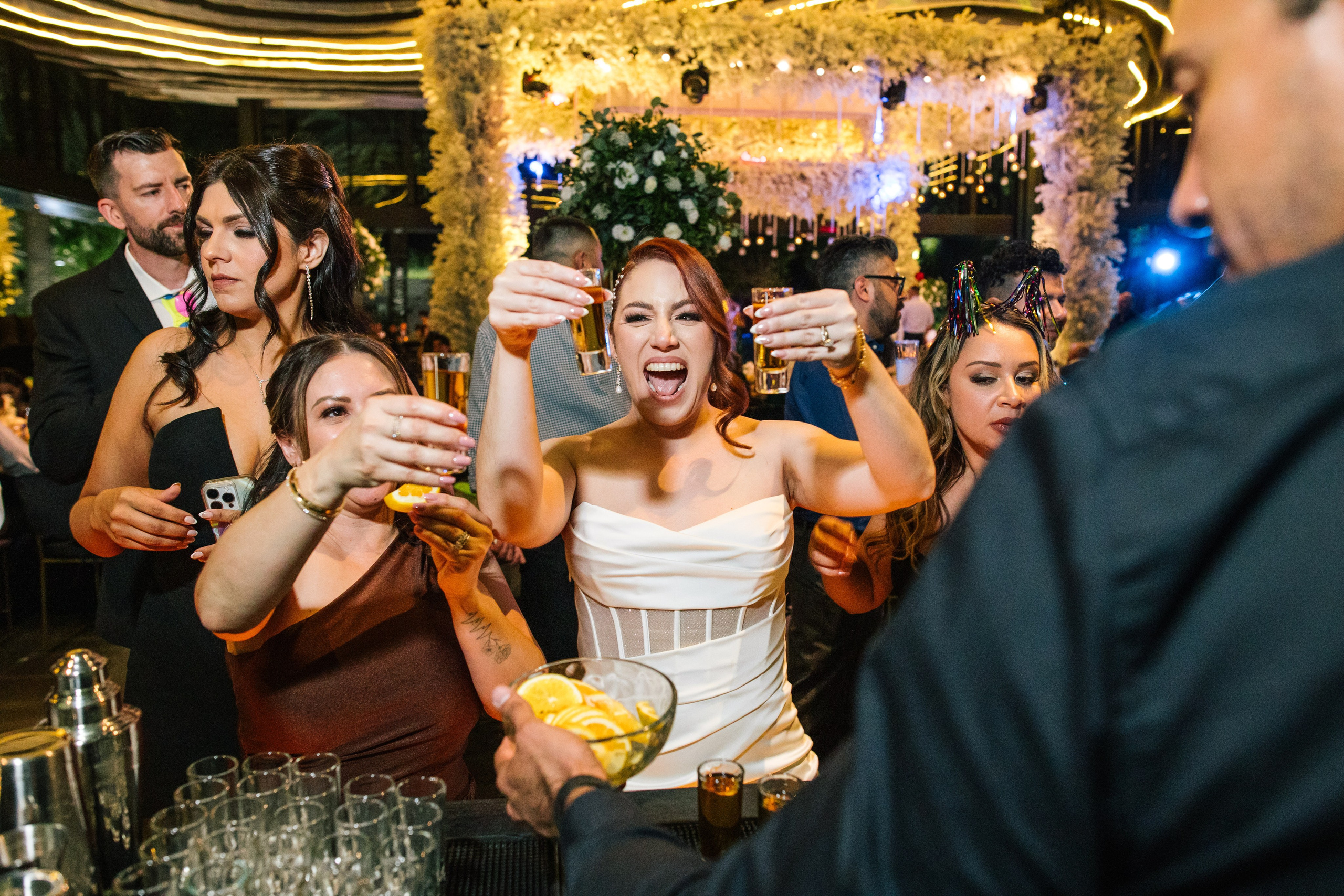 Fiesta/ Coctel. Wedding Photographer Ruth Preciado