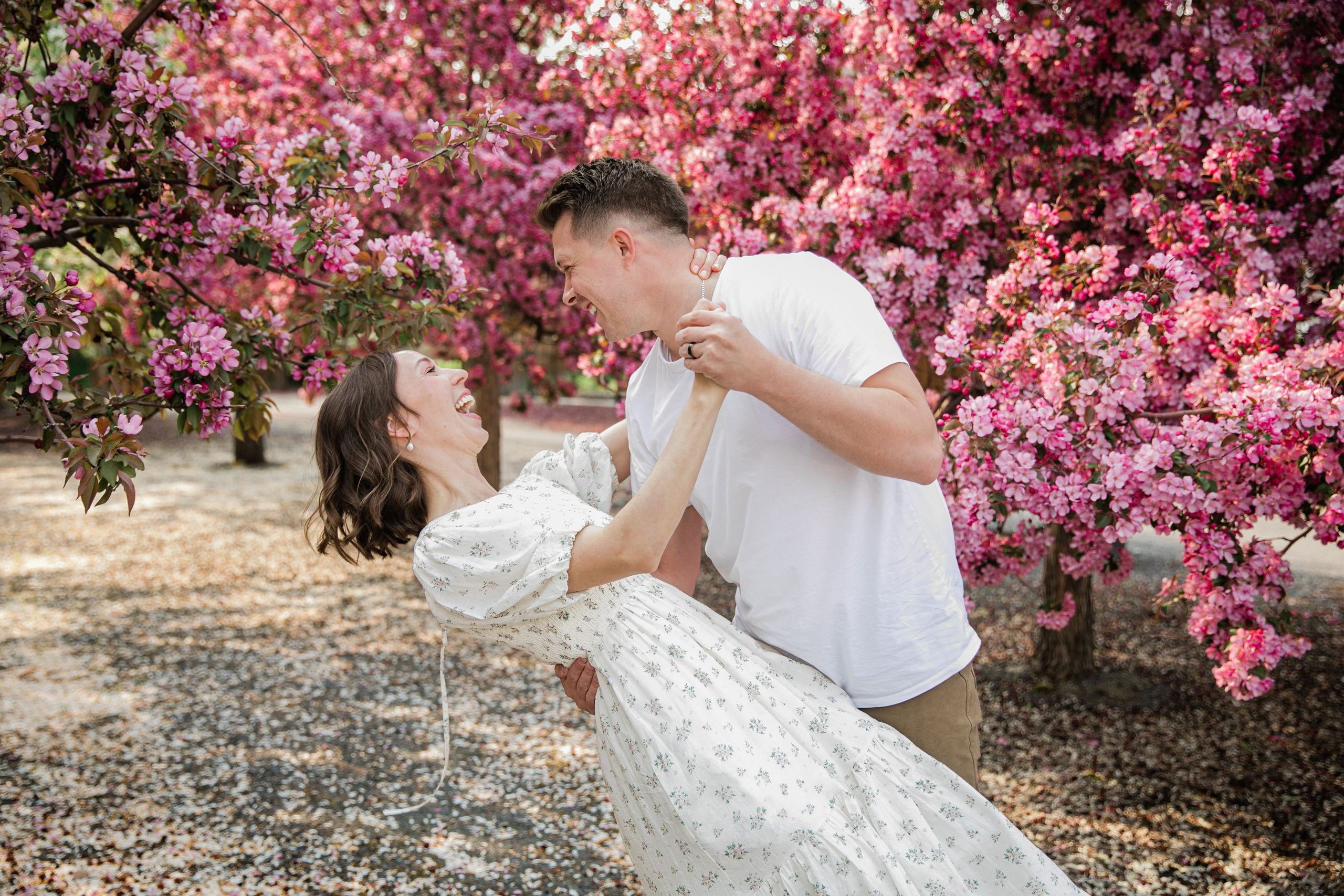 Cherry Blossom Pitcher’s Family. Ching Li Photography
