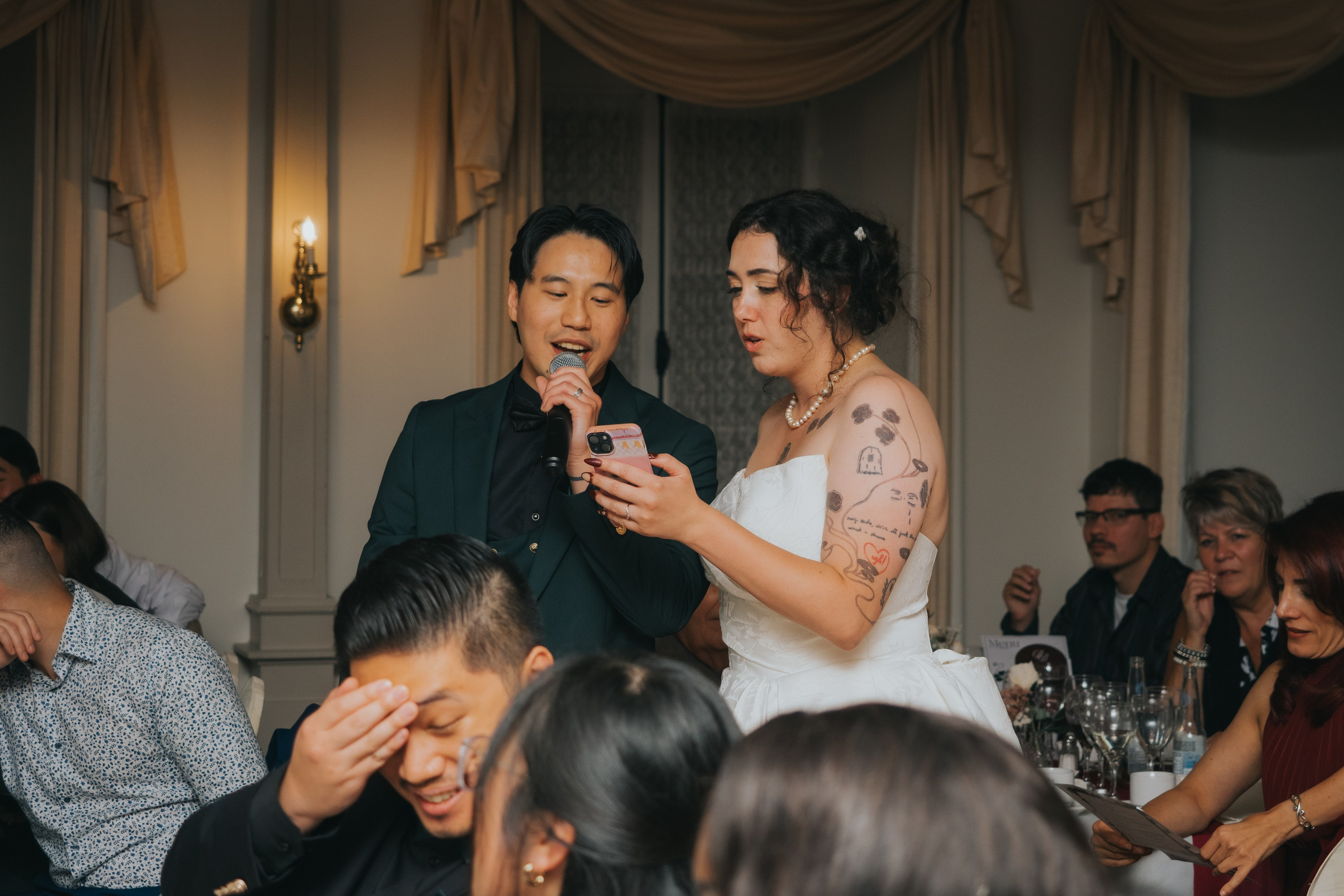 Camille & Dinh. Wedding and Family Photography Montreal Muriel Oe Photo
