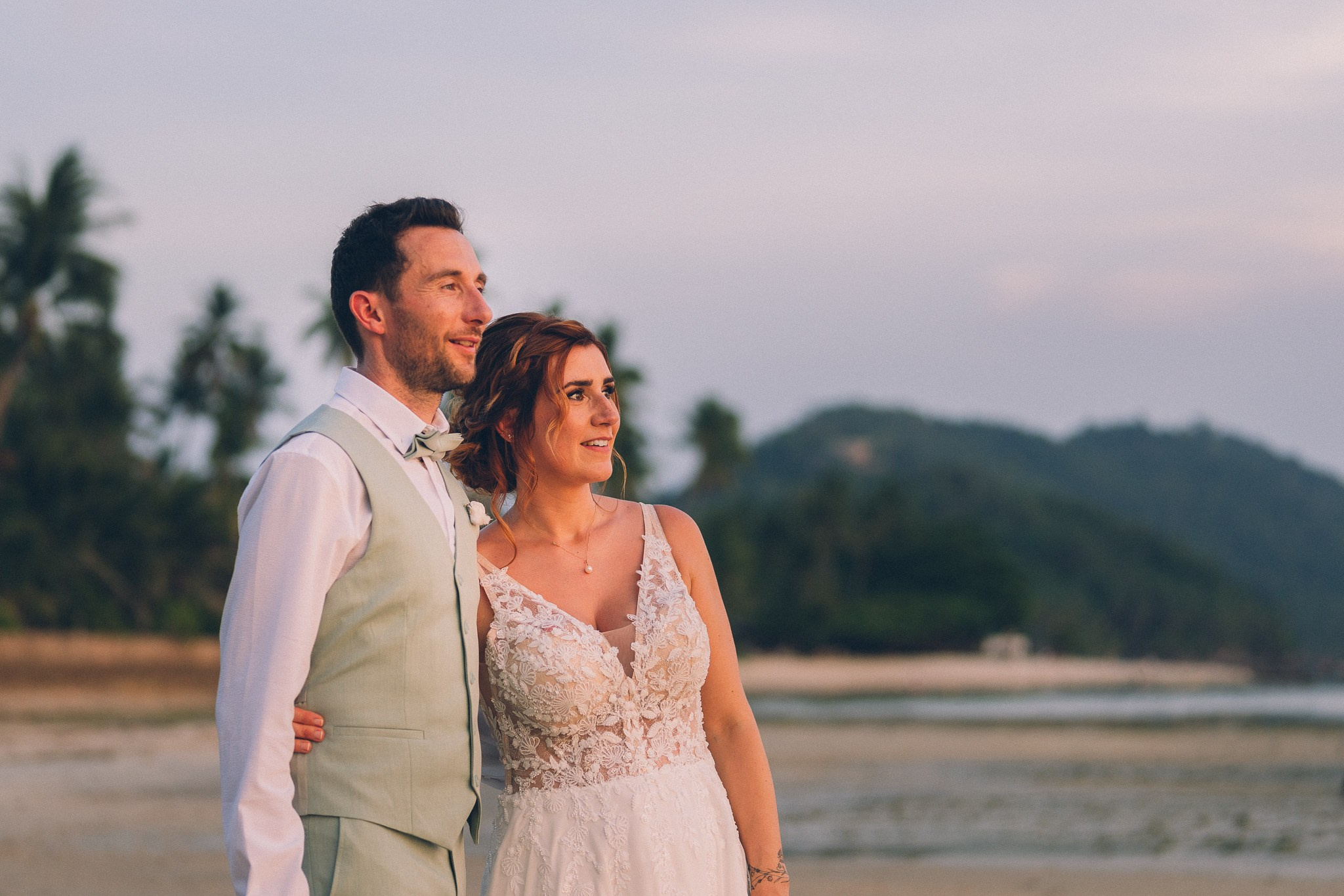 Luxury Beach Wedding Reception