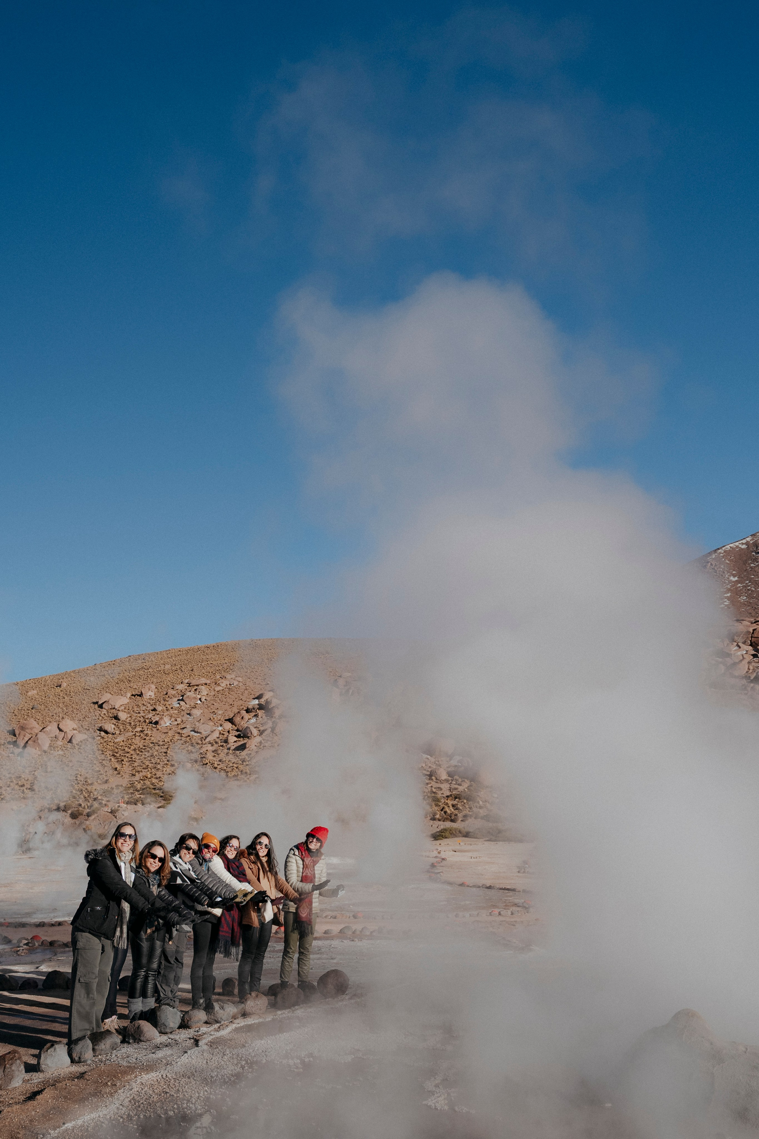 Cobertura de passeio — Geyser el Tatio. Fotógrafo em San Pedro de Atacama