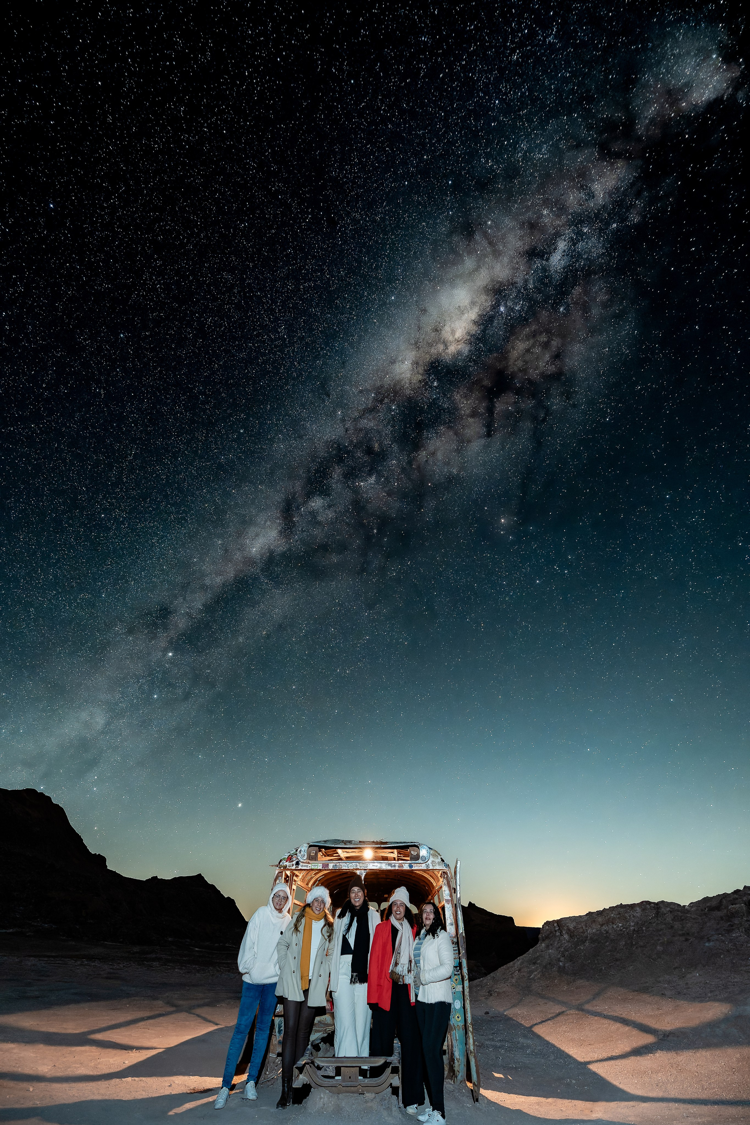 Vallecito Noturno — Experiência Astrofotográfica. Fotógrafo em San Pedro de Atacama