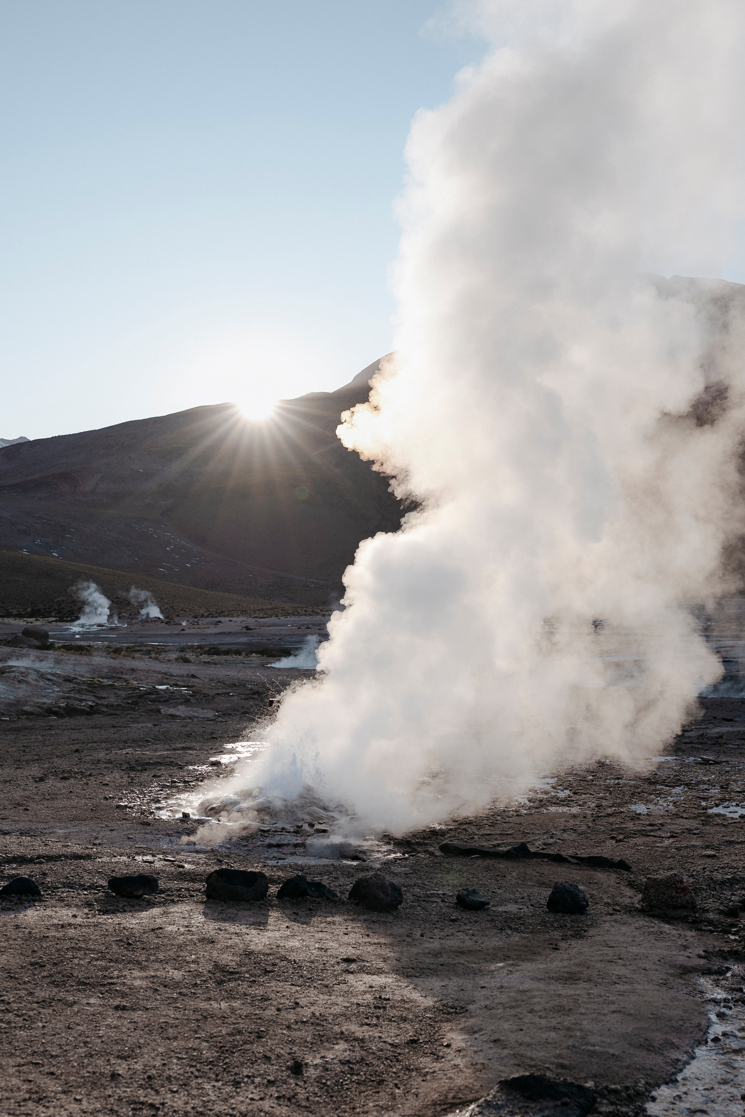 Cobertura de passeio — Geyser el Tatio. Fotógrafo em San Pedro de Atacama