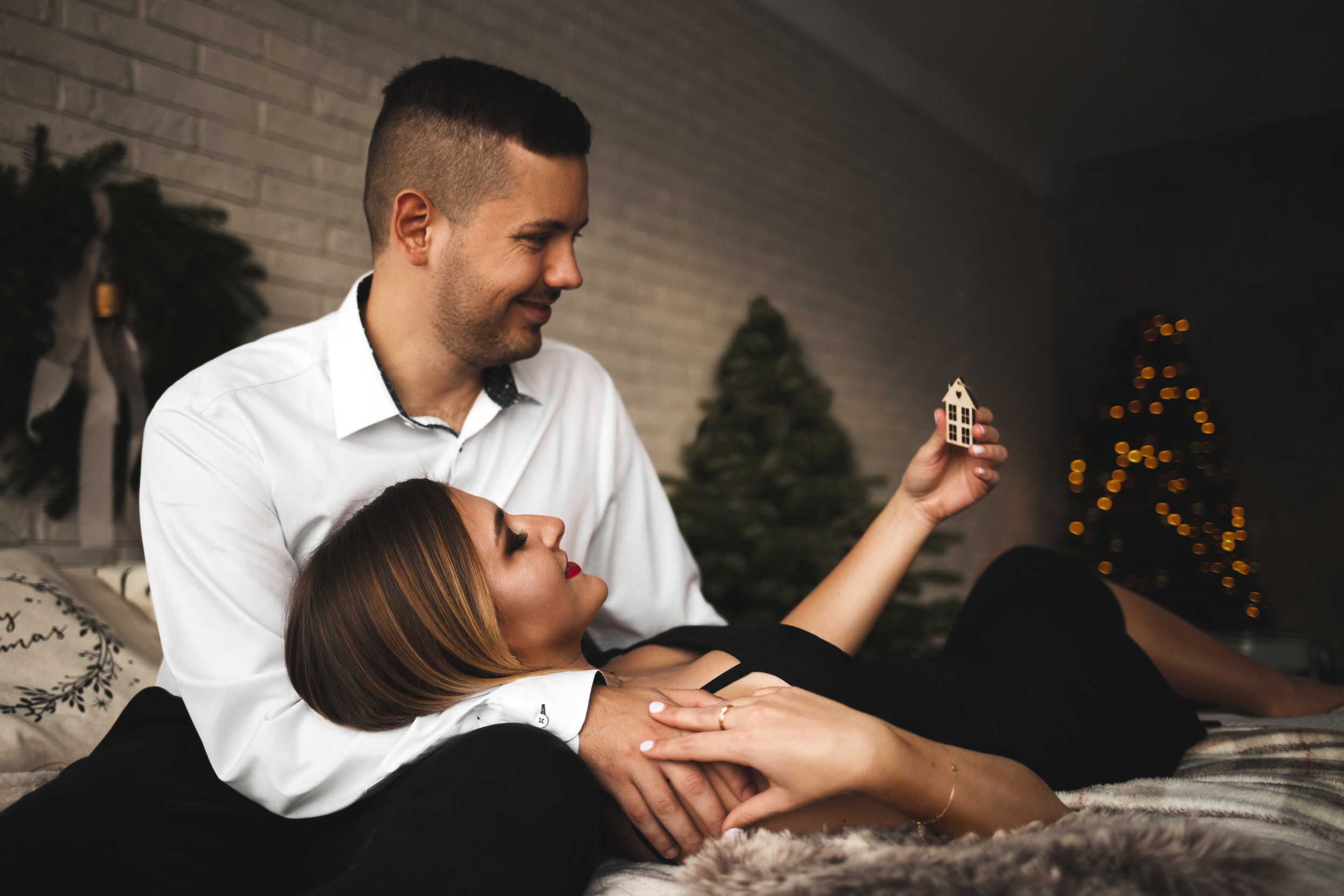 Studio Couples Portrait Session | Dimitri Studio Spruce Grove