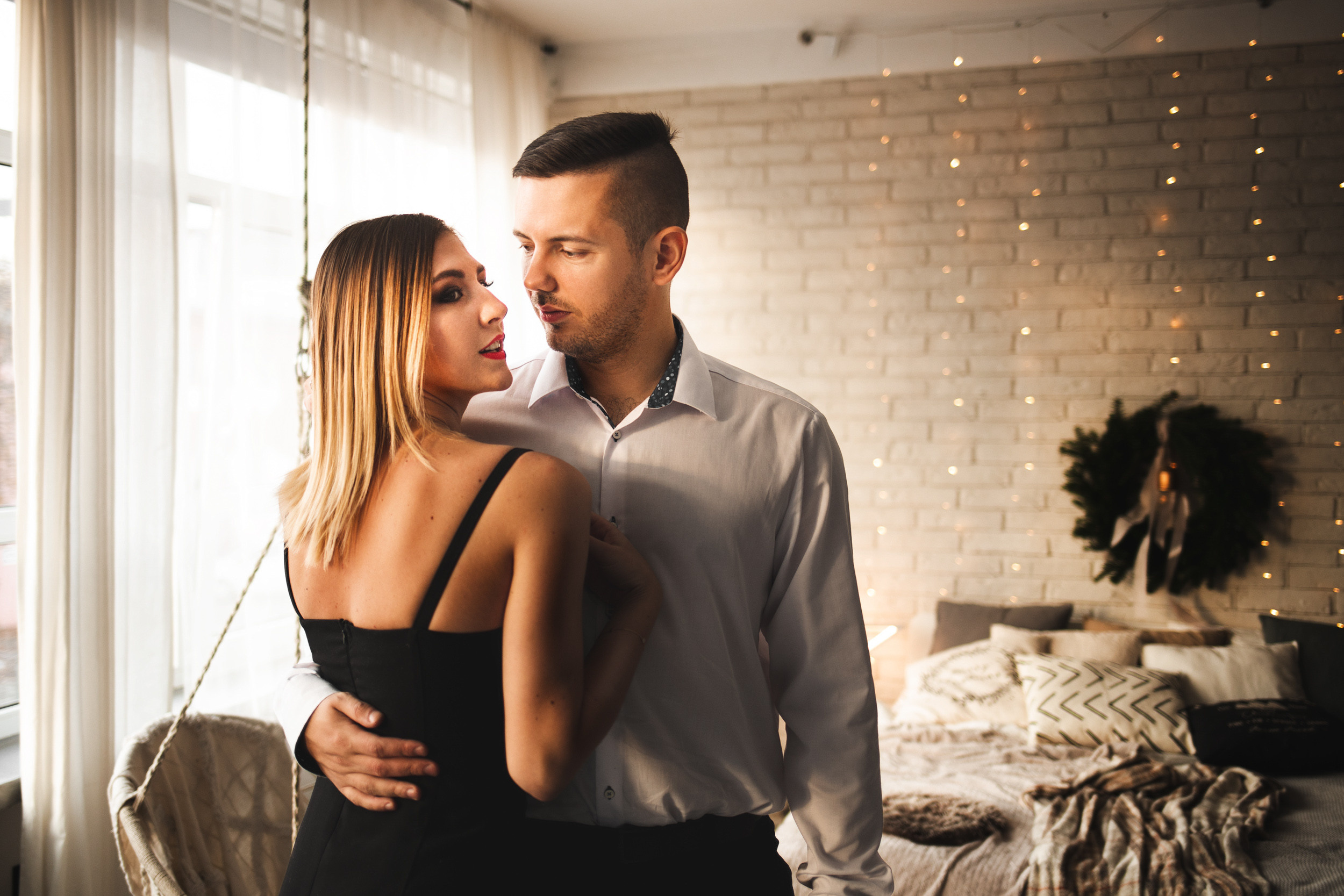Studio Couples Portrait Session | Dimitri Studio Spruce Grove