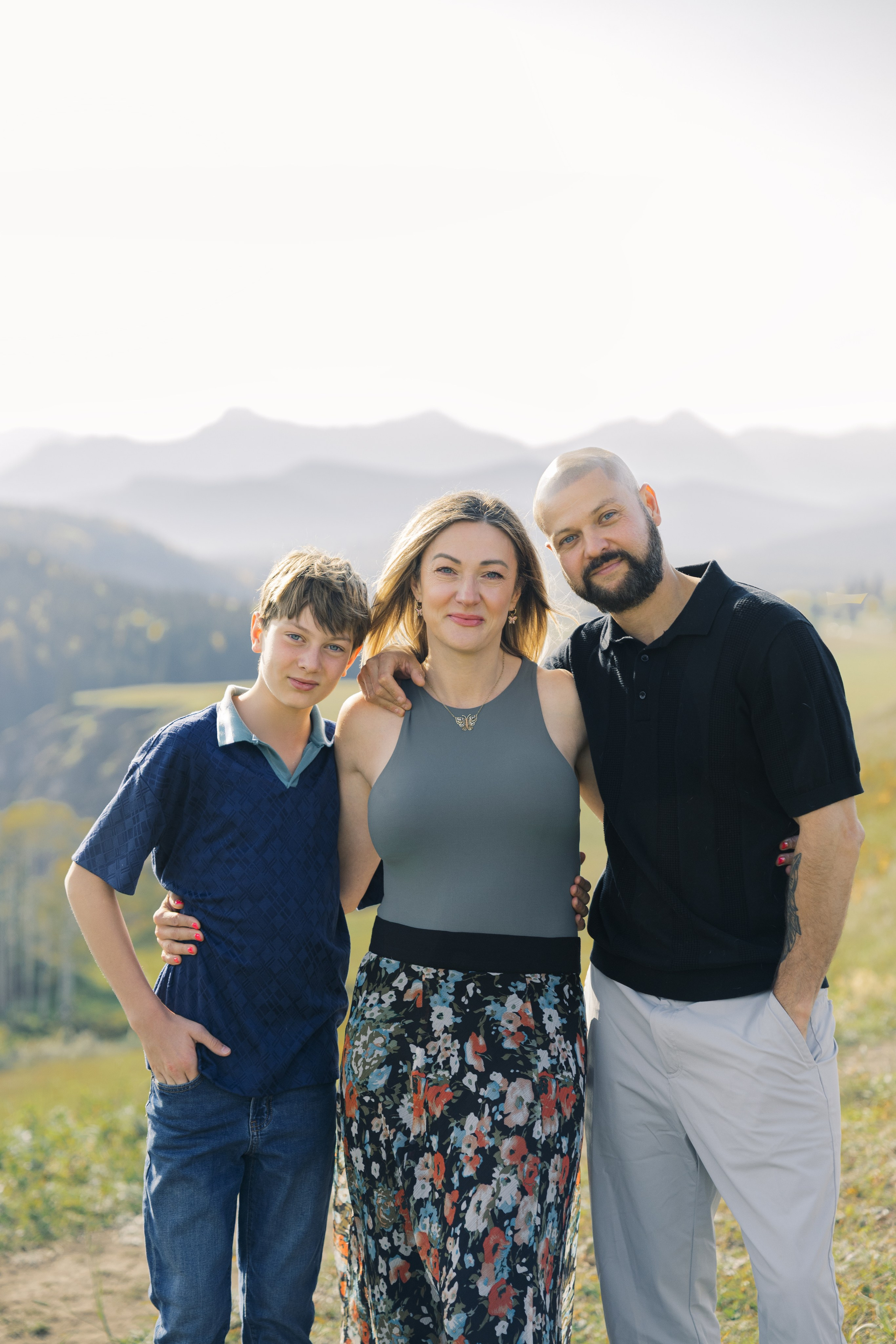 Aleksandra’s family. Photographer Elvira Hryshchenko
