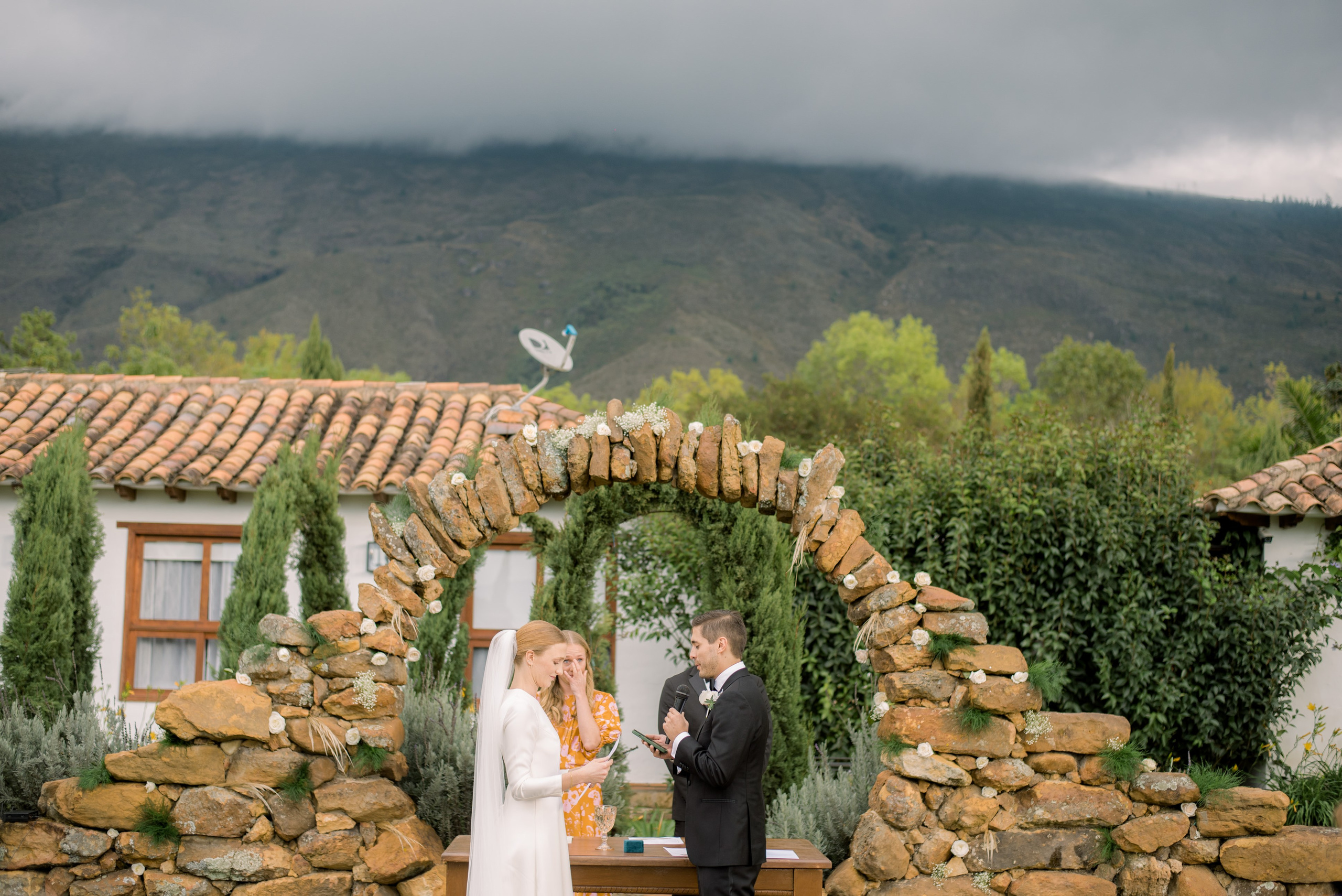 Fotografía y video de bodas en villa de Leyva - Colombia. Rafael Melo Weddings
