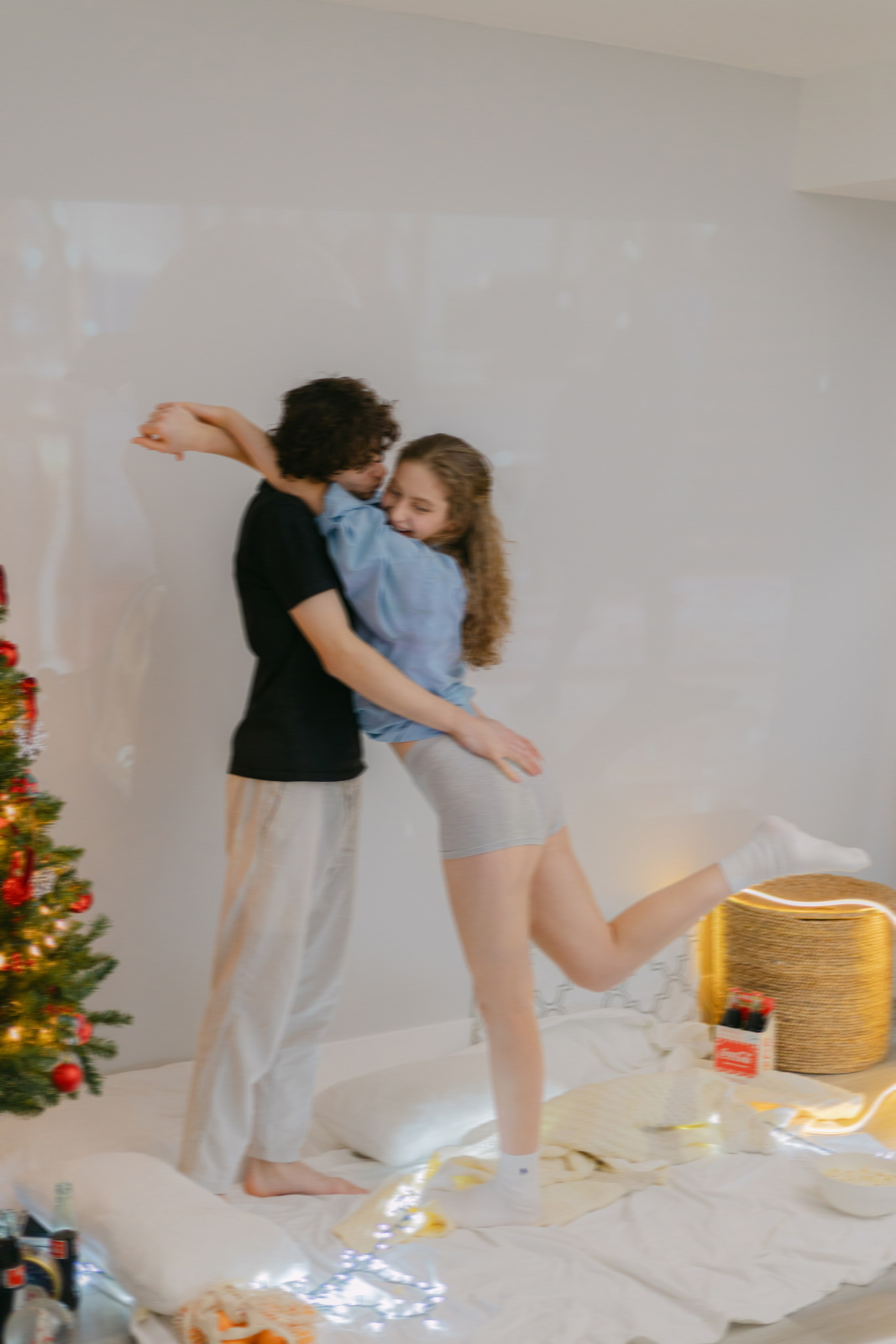 Christmas magic together. Photographer Elvira Hryshchenko