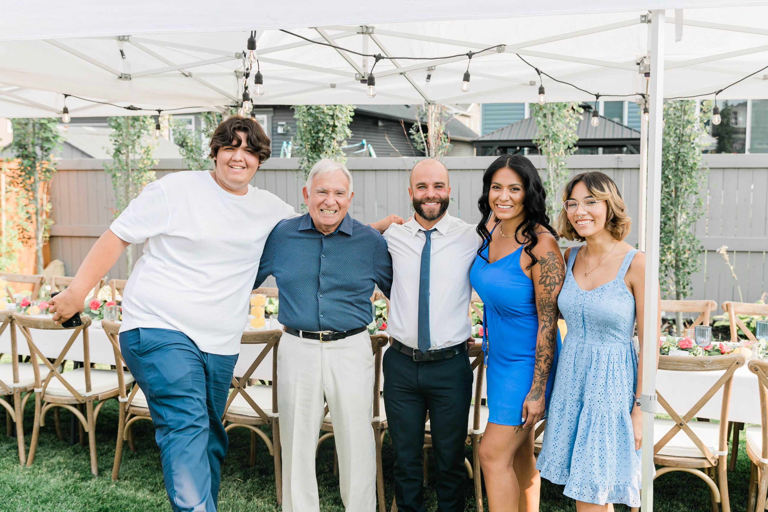Pamela Backyard Wedding. Ching Li Photography